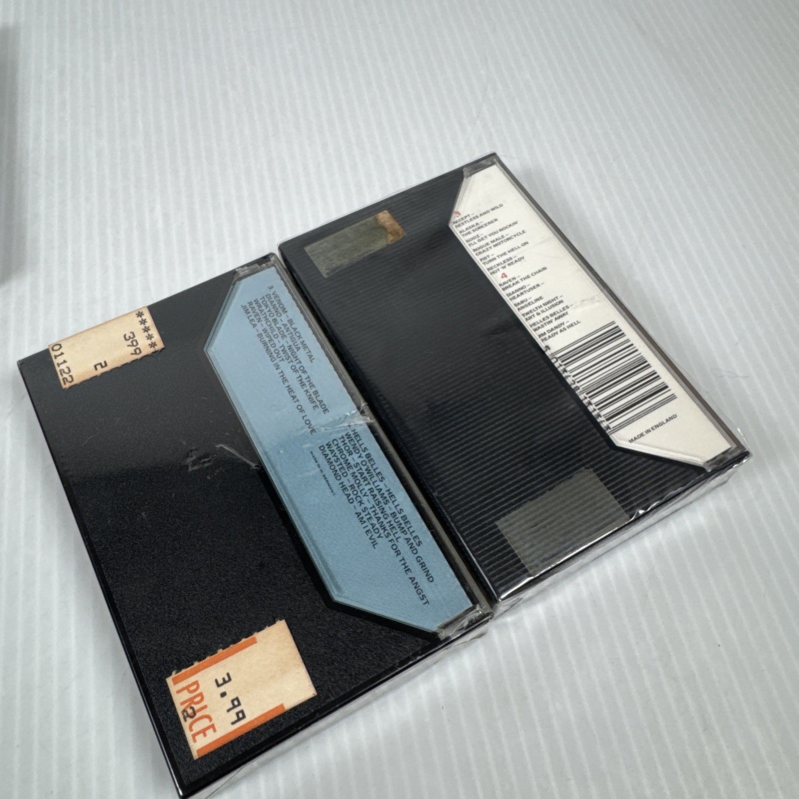 Metal Killers Kollection Cassettes Vol 1 #1 & 2, Vol 2 #2, & MK III SOME SEALED!