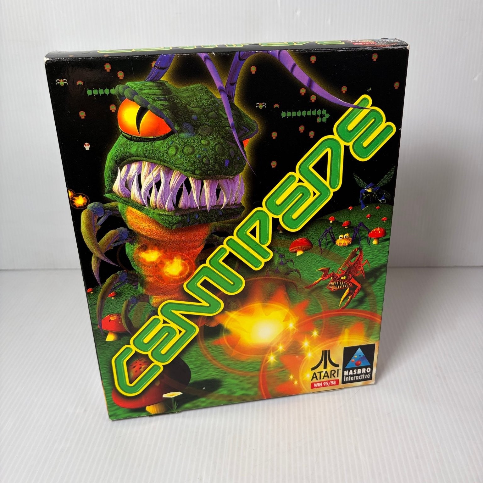 Centipede PC Windows 95 98 Video Game Classic Arcade Shooter Big Box Complete