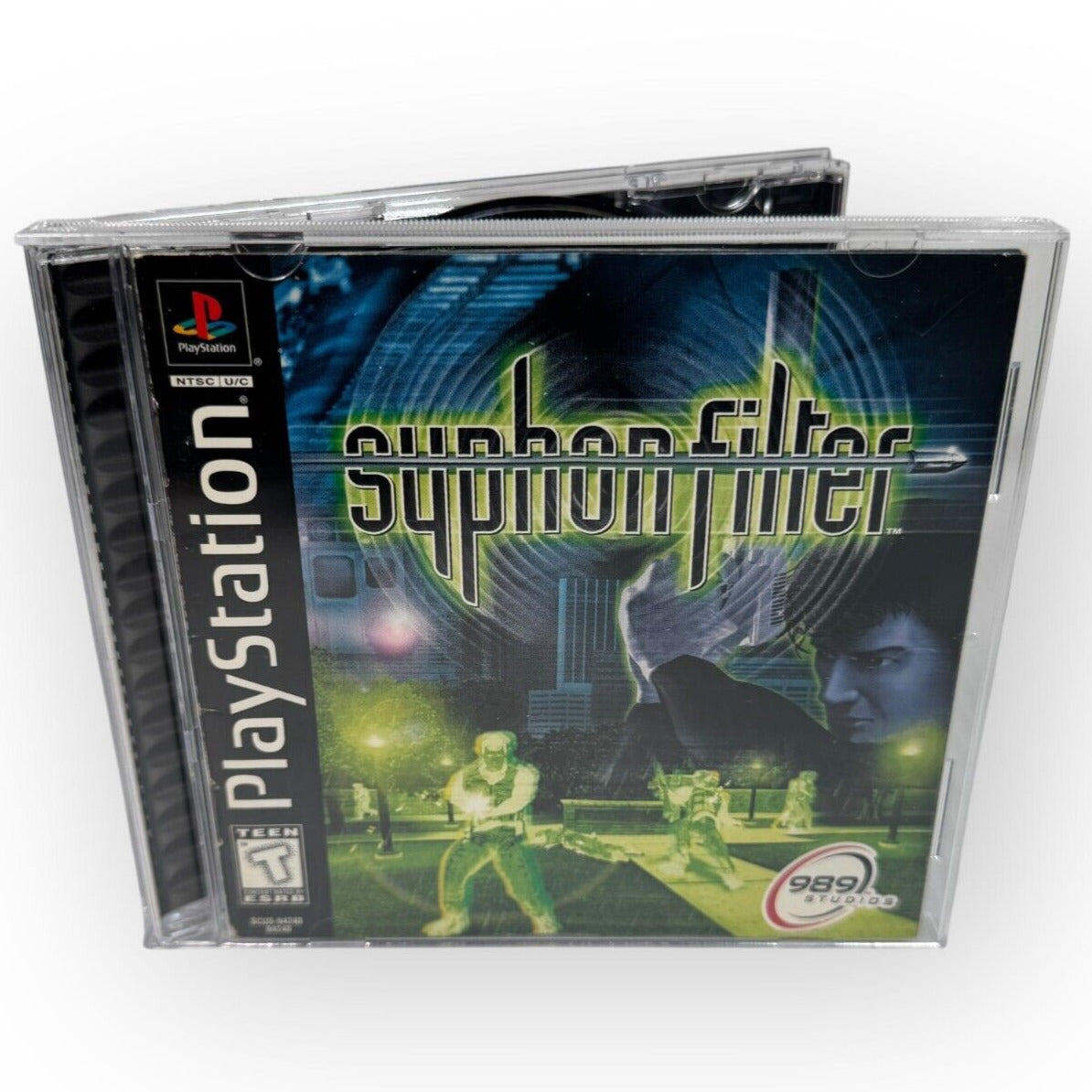 Syphon Filter Playstation 1 Original Black Label Complete CIB 1999