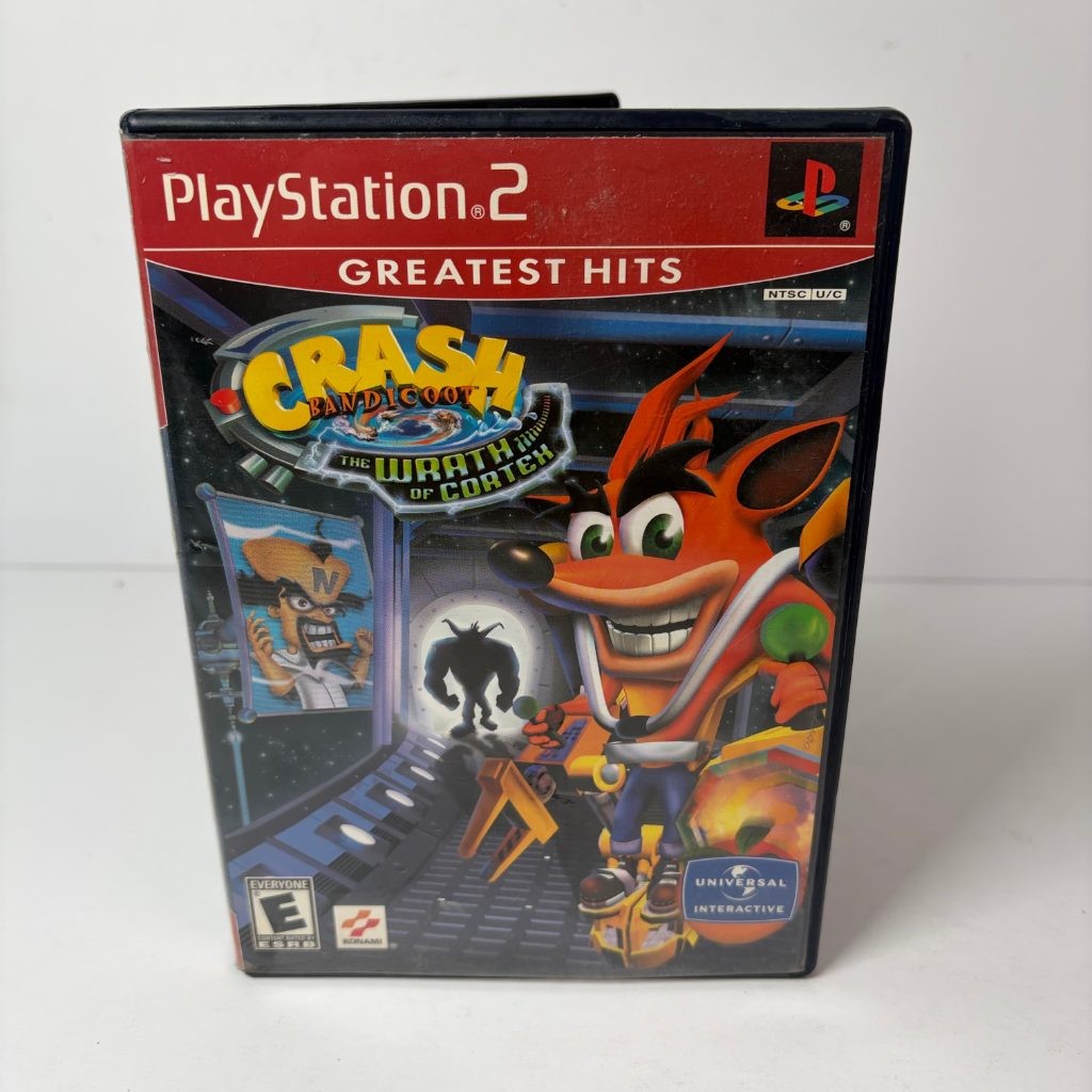 Crash Bandicoot The Wrath of Cortex PS2 Greatest Hits PlayStation 2