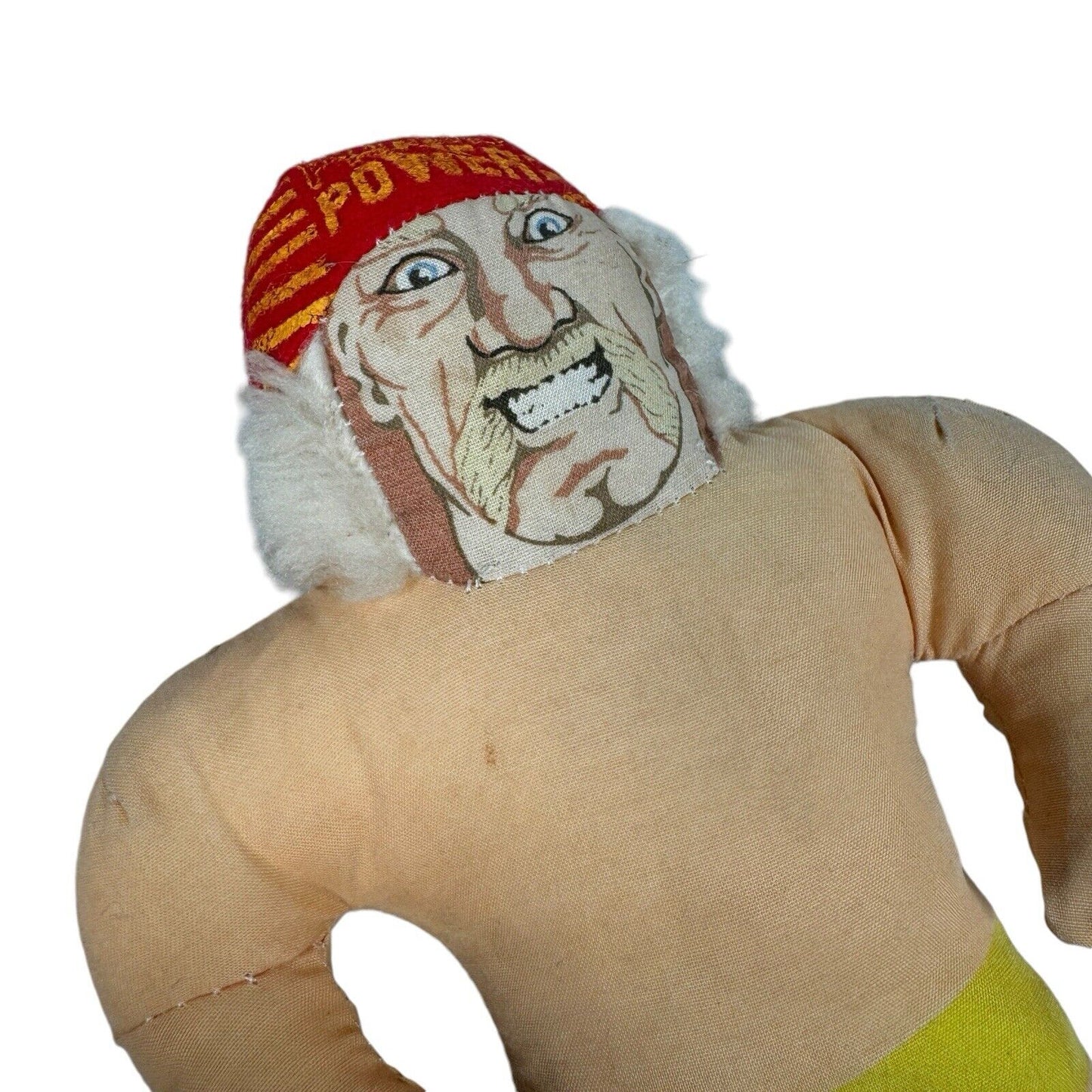 Hulk Hogan Ace Novelty 6” WWF Plush Doll VTG 1991