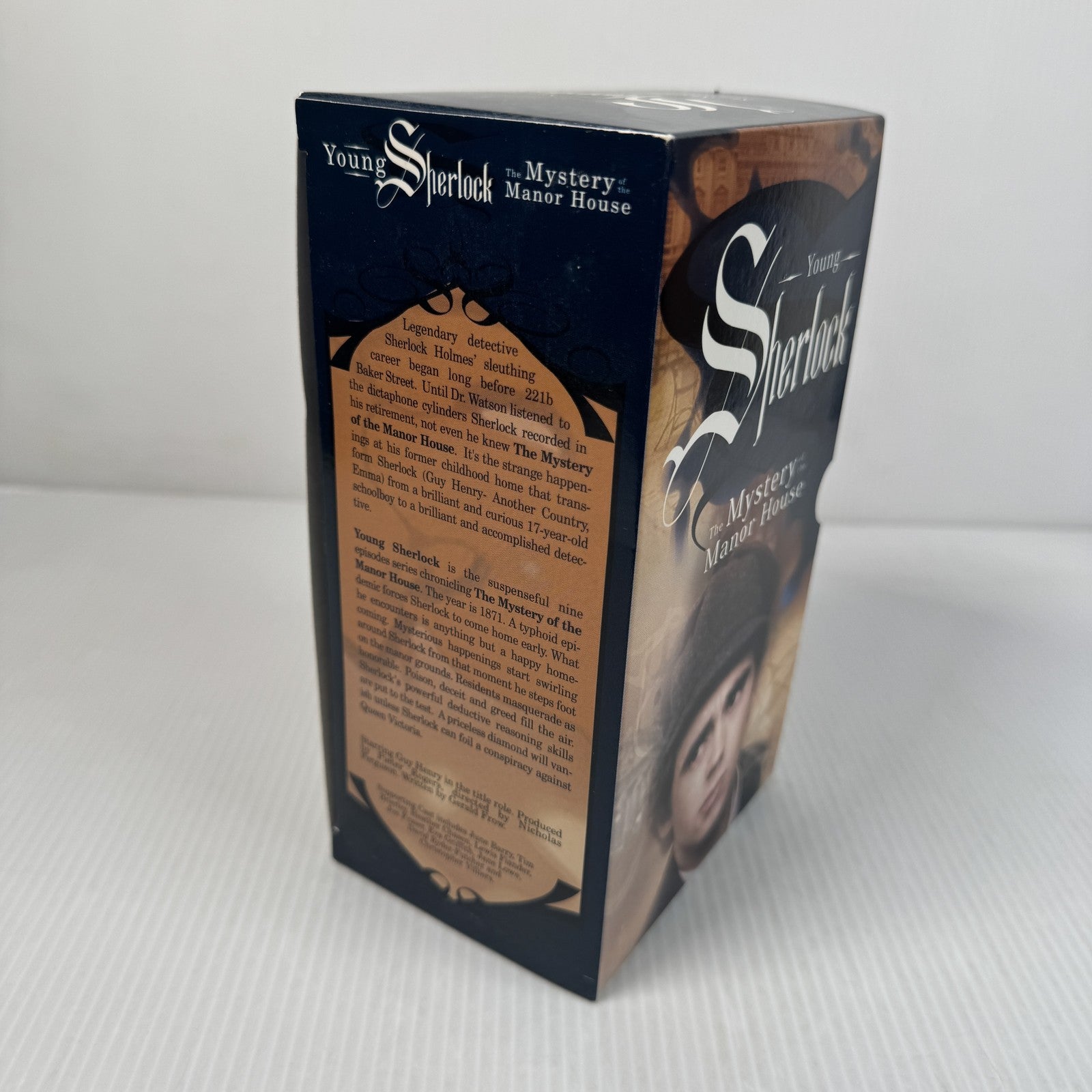 Vintage Young Sherlock Mystery of the Manor House VHS Set 3 Volumes Boxed 1977