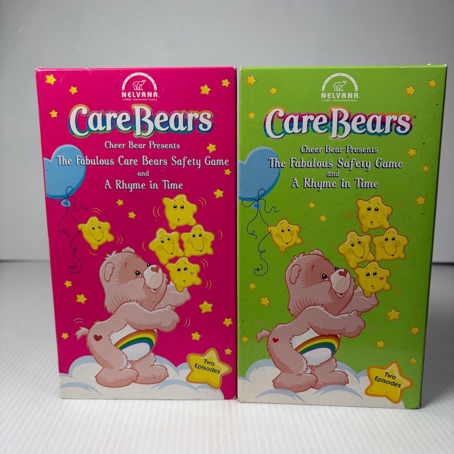 Fabulous Care Bears Safety Game VHS 2004 Kids Animated Cartoon Promo Nelvana