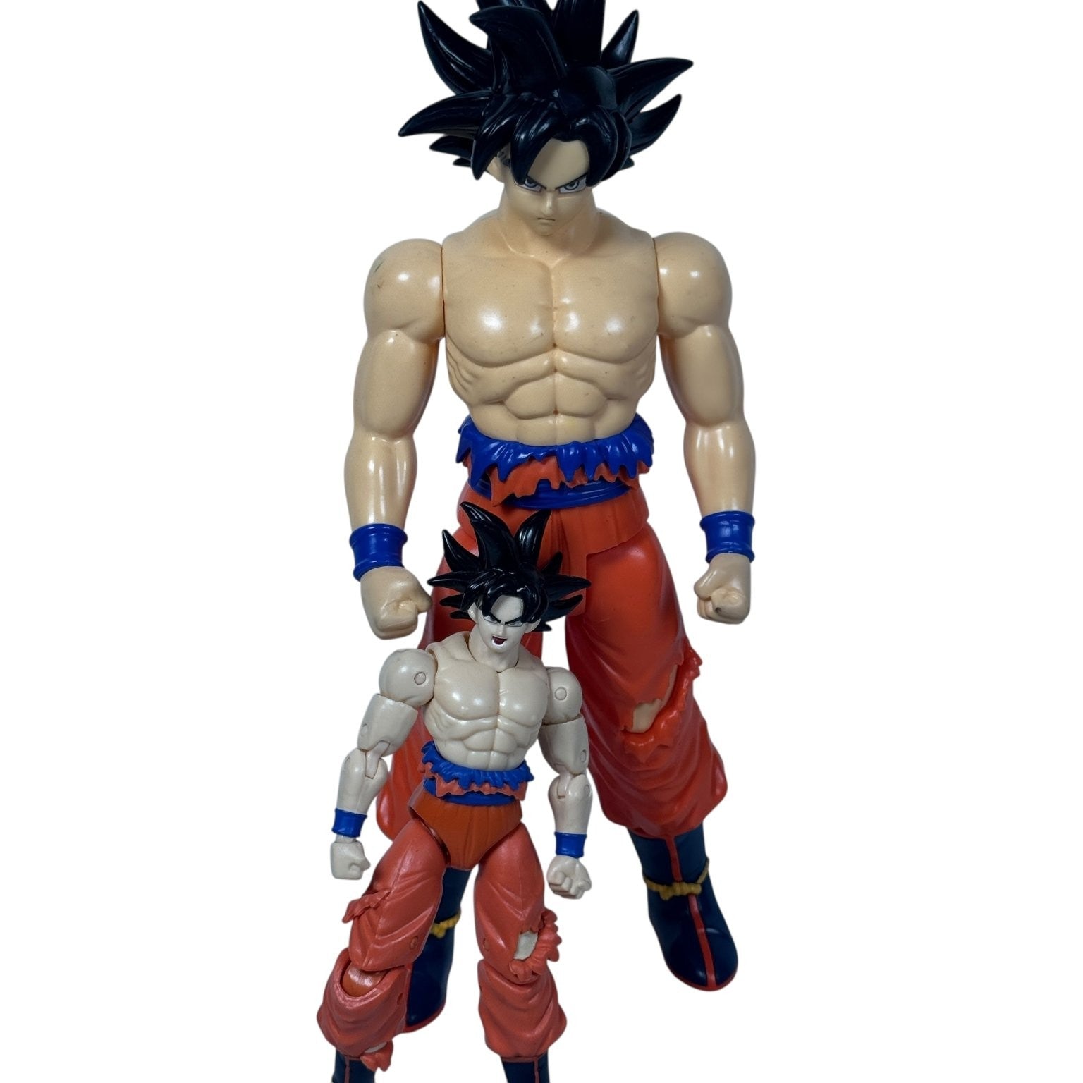 Vintage Mixed Lot of 5 Dragon Ball Z Goku & Vegeta Action Figure Lot Bandai