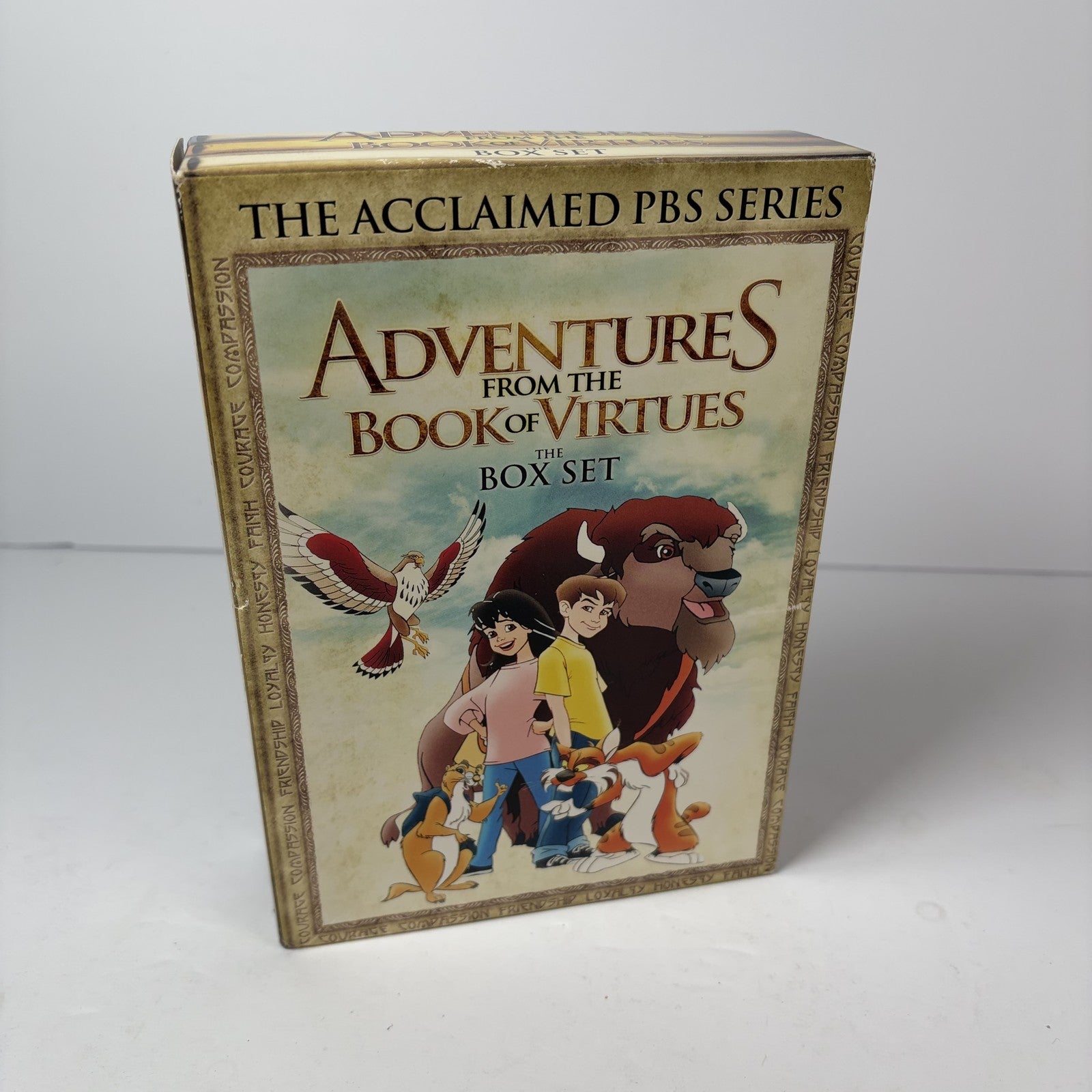 Adventures from the Book of Virtues The Box Set PBS Series DVD 3-Disc Rare OOP