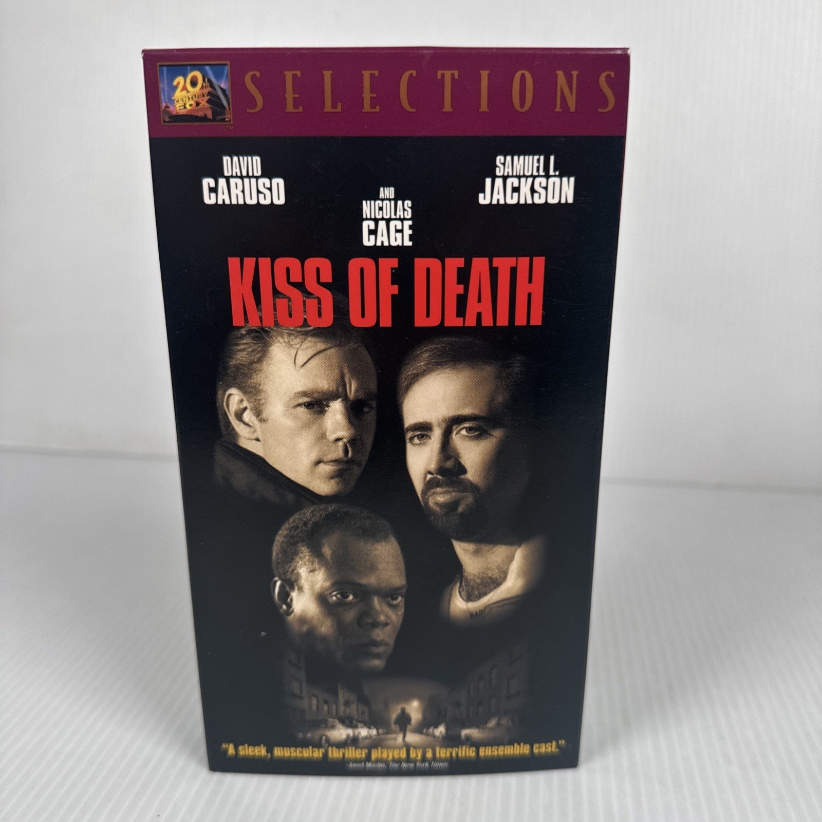 Kiss of Death (VHS, 1998) David Caruso, Nicolas Cage, Samuel Jackson