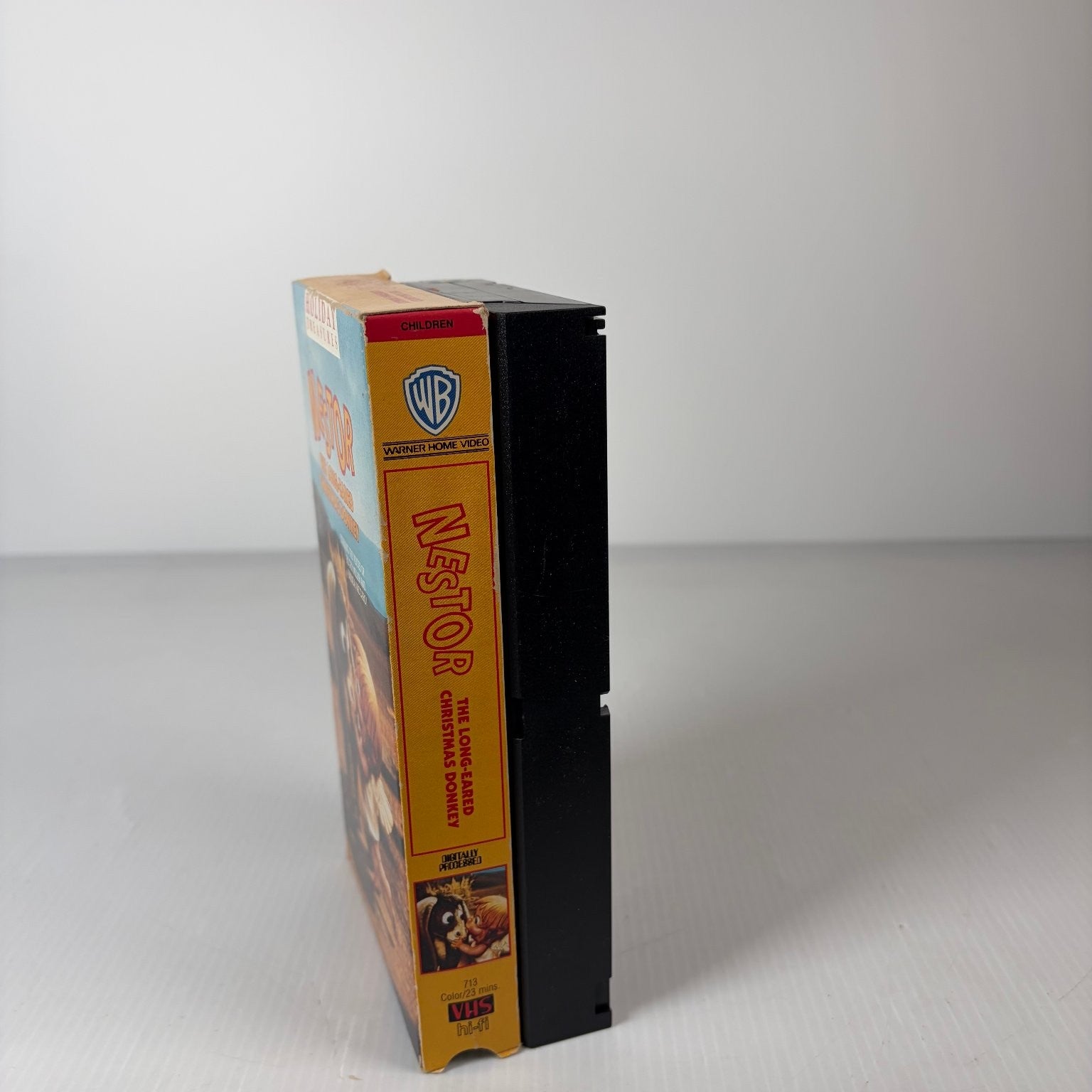 Nestor The Long-Eared Christmas Donkey VHS 1977 Rankin Bass Warner Home Video