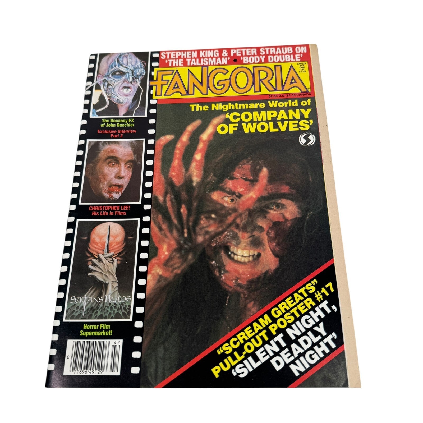 Fangoria #42 Horror Magazine Feb 1985 Silent Night Deadly Night Cover Poster
