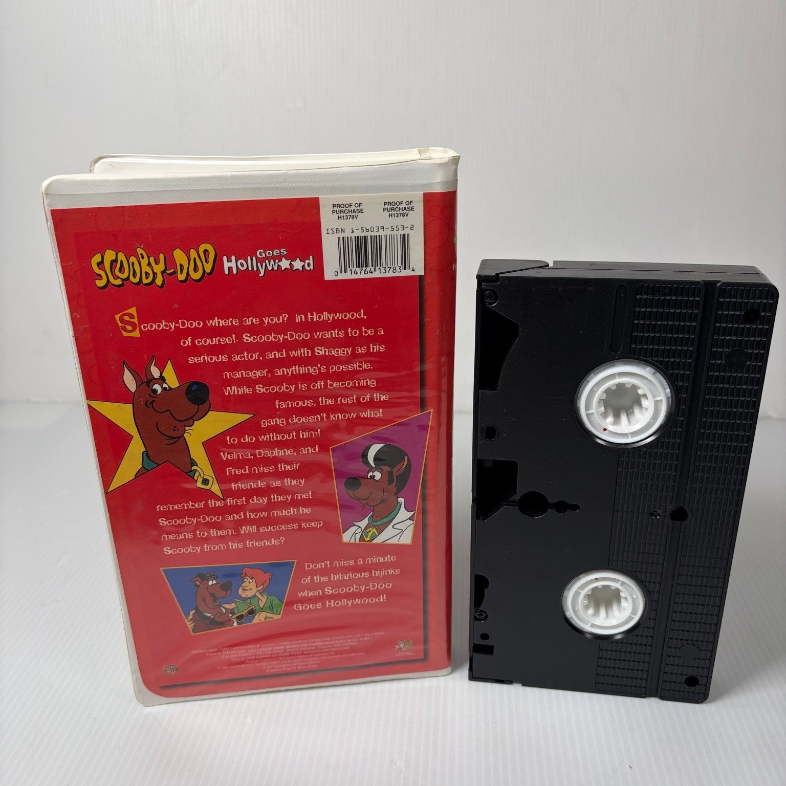 Scooby-Doo Goes Hollywood VHS 1995 Animation Family Warner Bros Clamshell