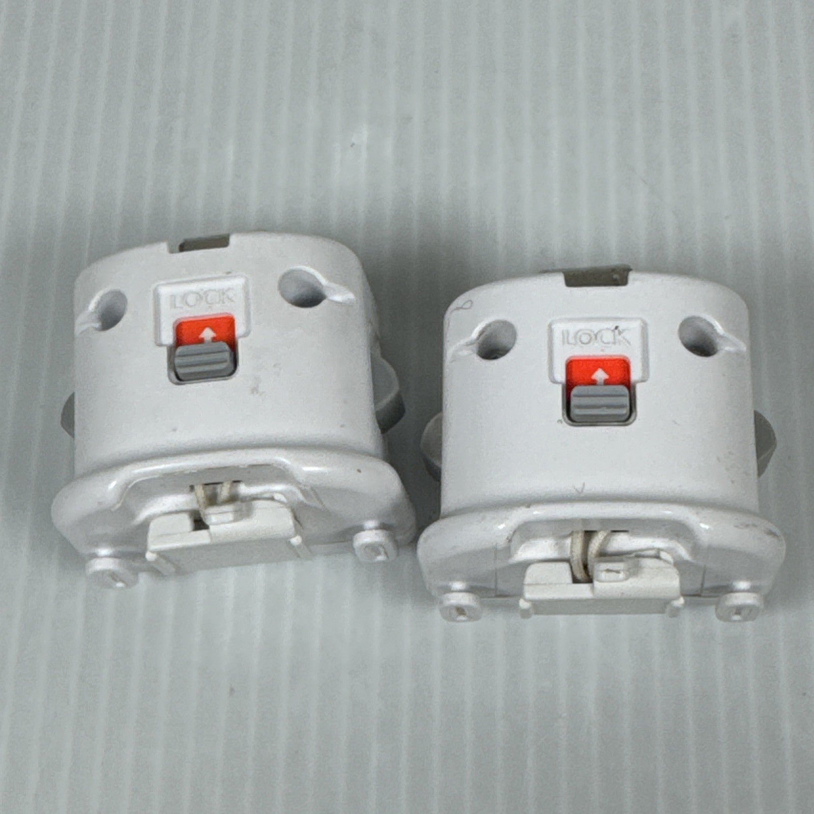 2x Nintendo Wii Motion Plus Adapters MotionPlus For Sports Resort Official