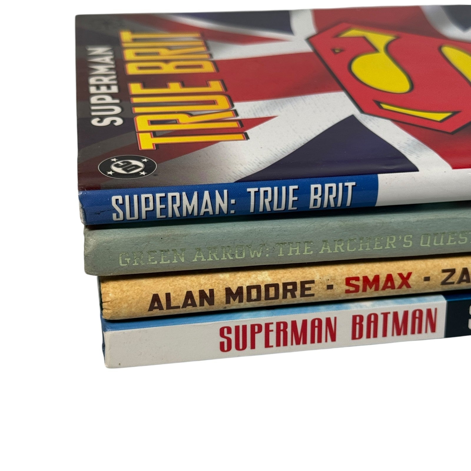 Superman True Brit Green Arrow Archer’s Quest Smax Batman Supergirl Hardcover Lo