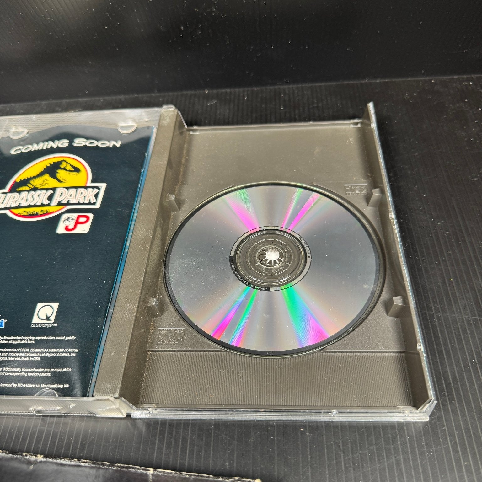 Ecco The Dolphin Sega CD Video Game Complete CIB