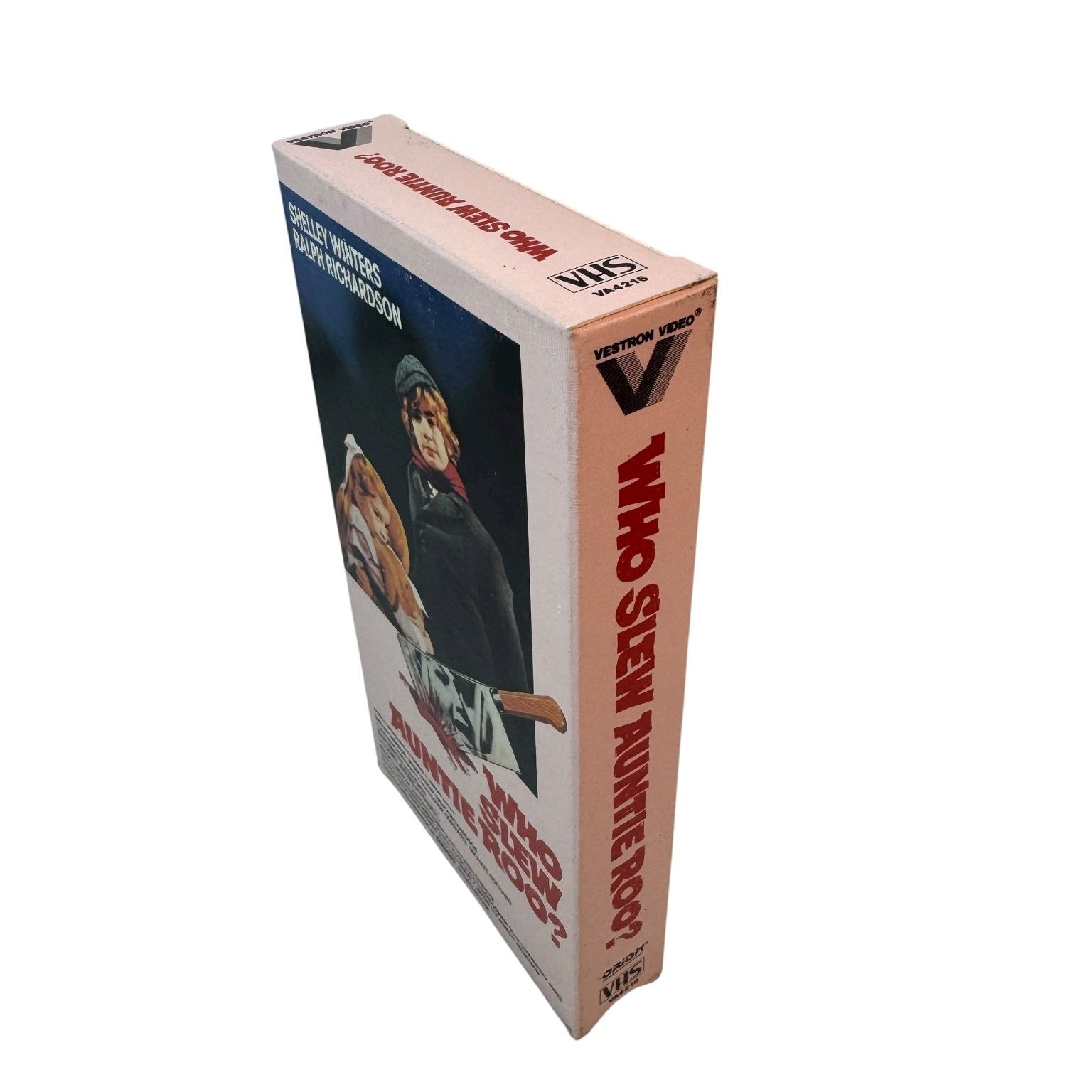 Who Slew Auntie Roo? VHS 1971 Mystery Thriller Original Release Orion