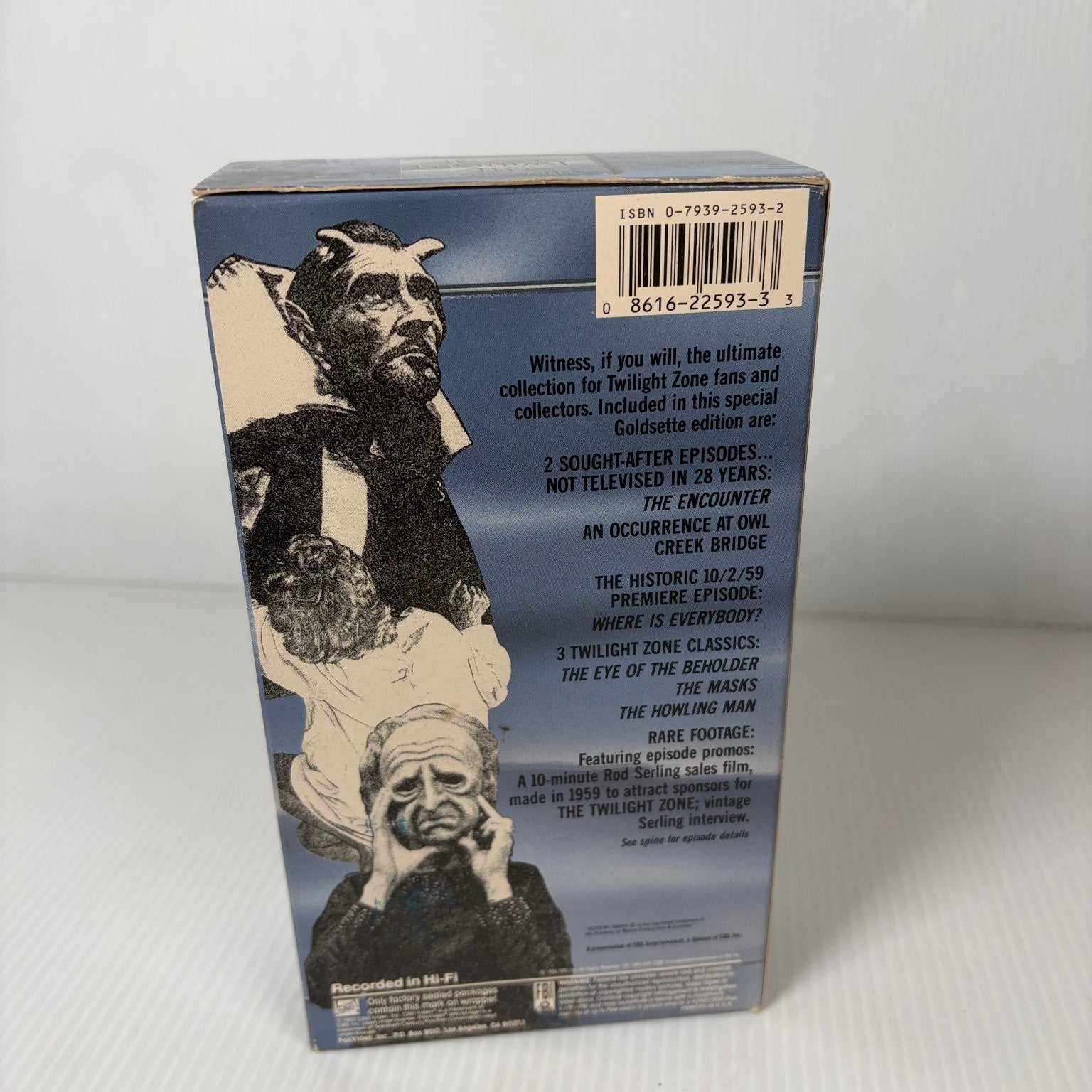 Twilight Zone VHS Treasures Collection Box Set CBS Fox Video Sci-Fi