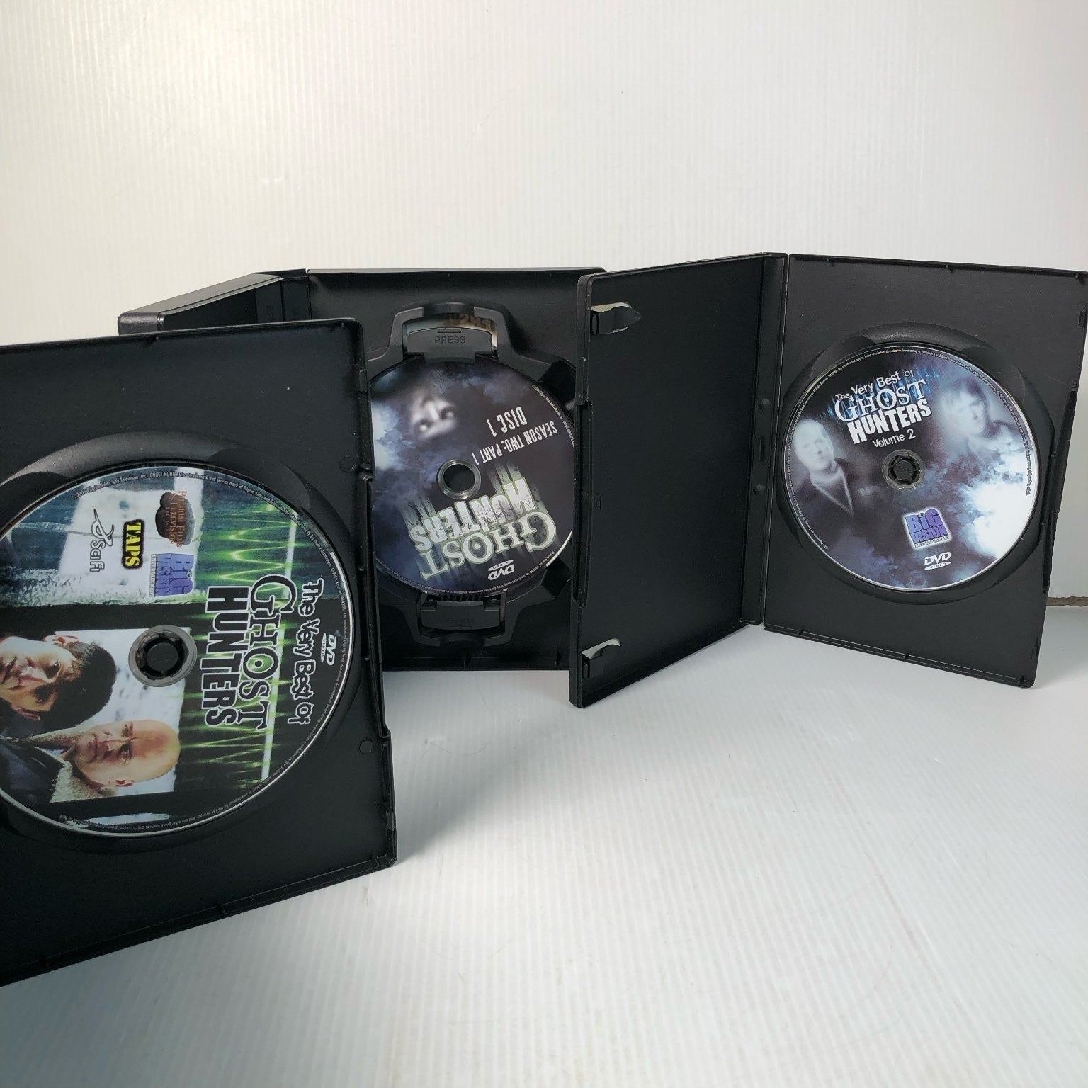 Ghost Hunters DVD Lot: Season 2 Part 1, Best Of Vol 1 & 2 Special/Limited