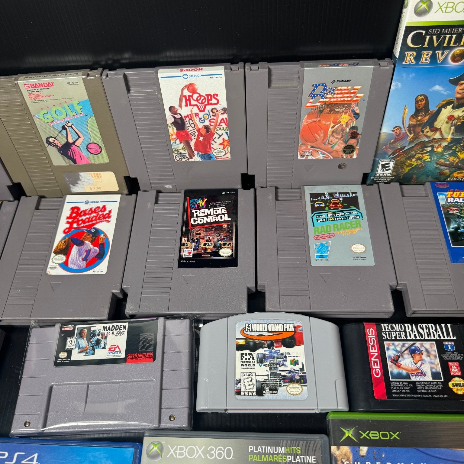 Mixed Lot of 19 Retro Games NES, PS4 & N64 GTA IV, Ice Hockey, Avengers & More