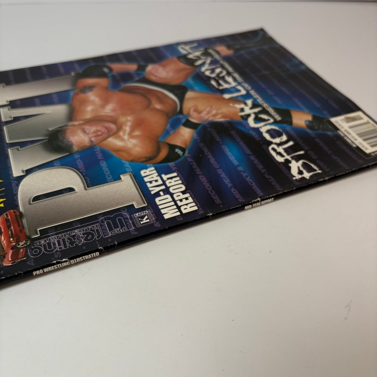 PWI October 2003 Brock Lesnar Magazine Mid-Year Report Wrestling