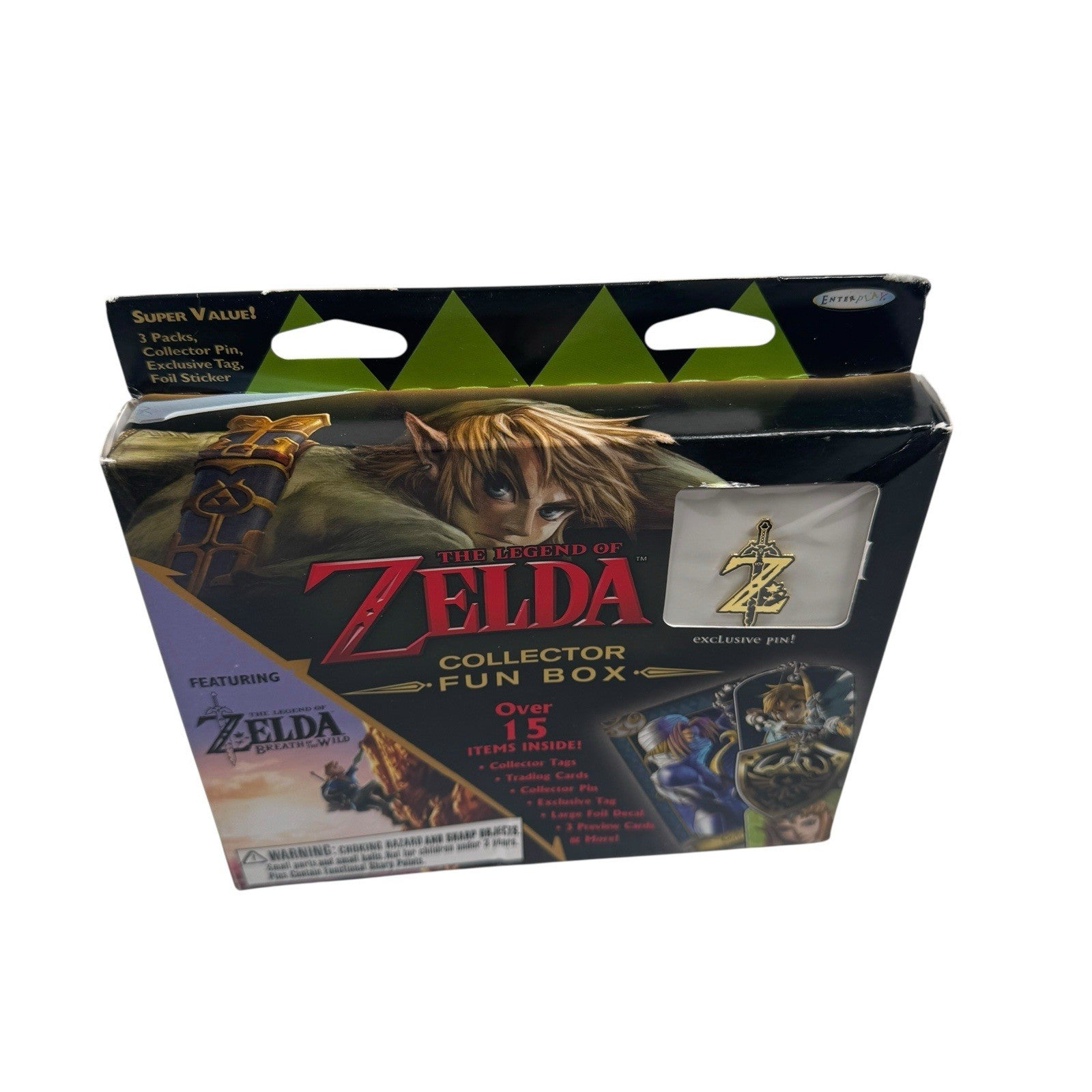 The Legend of Zelda COLLECTOR FUN BOX With Exclusive Pin New (Z Pin)