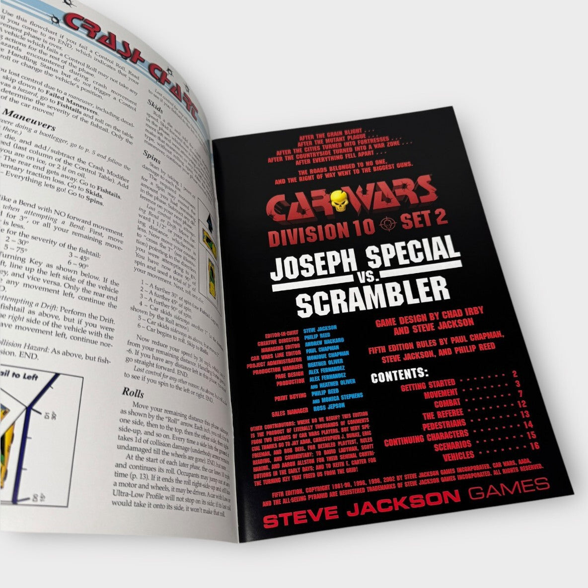 SJG Car Wars Division 10 Full Run Set 1, 2 & 3 All Uncut RPG Supplement Books