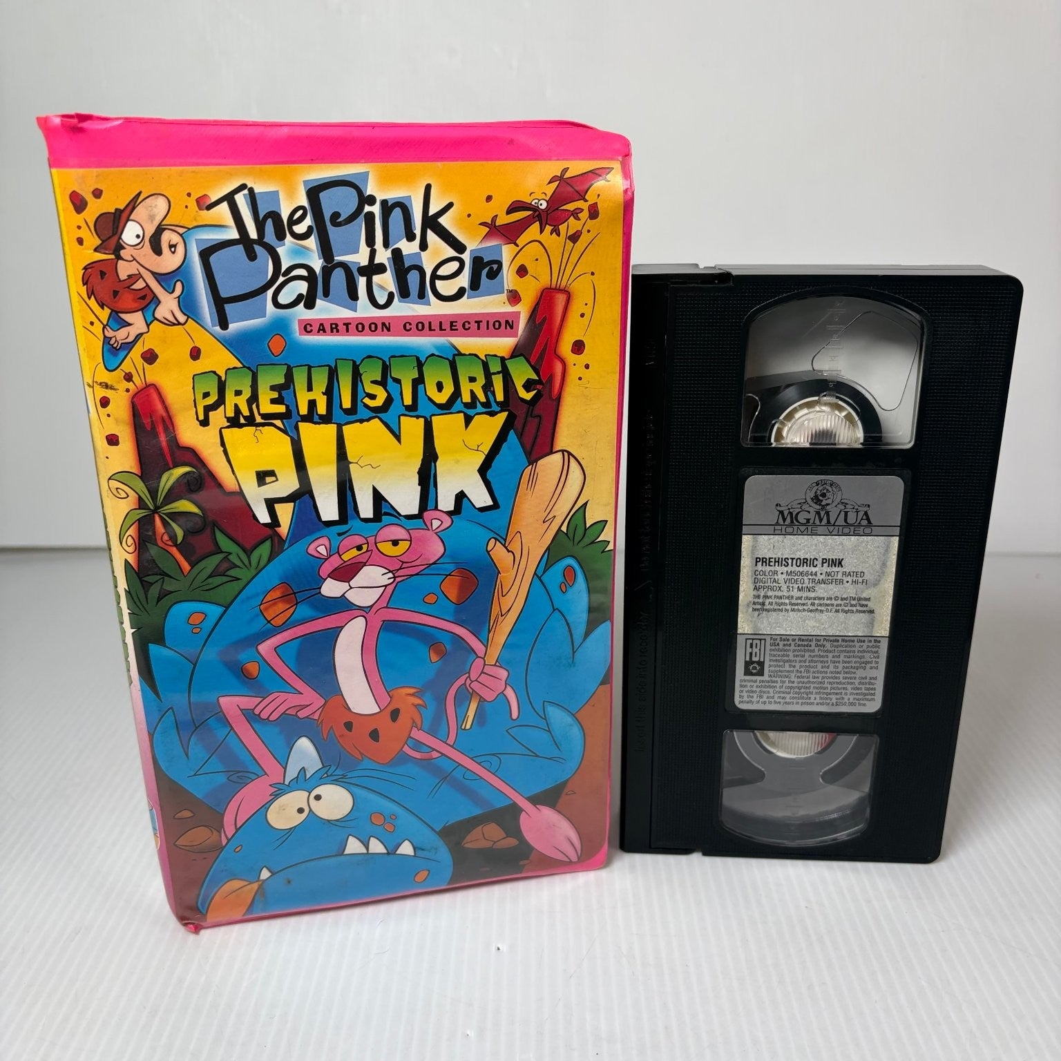 Prehistoric Pink VHS 1994 Cartoon Collection MGM/UA Home Video
