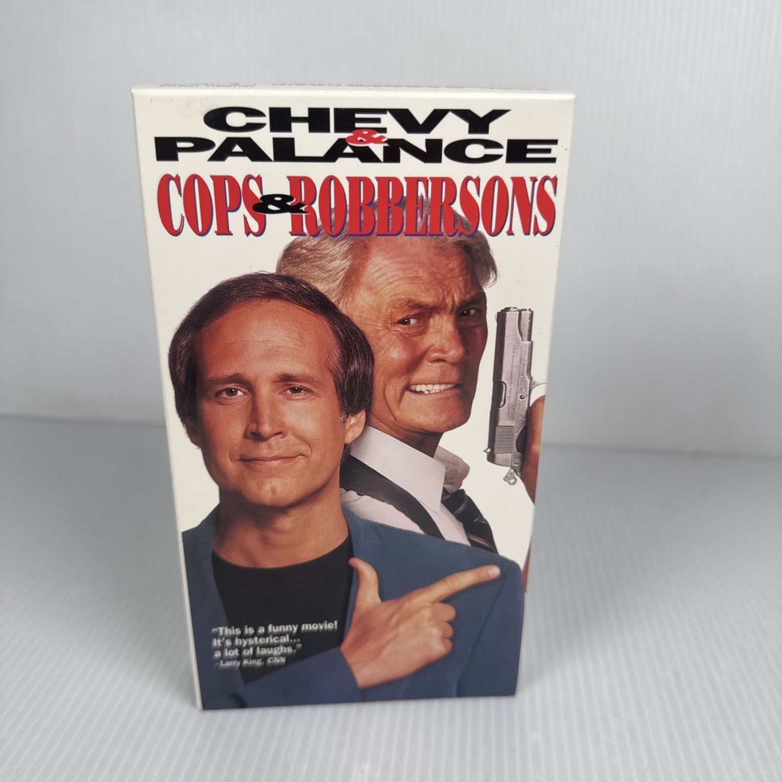 Cops  Robbersons (VHS, 1994) 90s Comedy Chevy Chase Jack Palance OOP