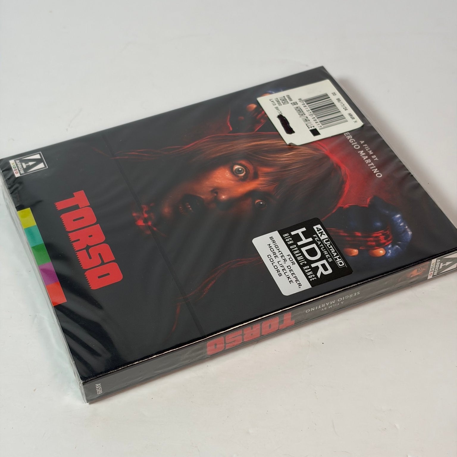 Torso 4K Ultra HD Blu-ray Limited Edition Arrow Video Horror Thriller Giallo
