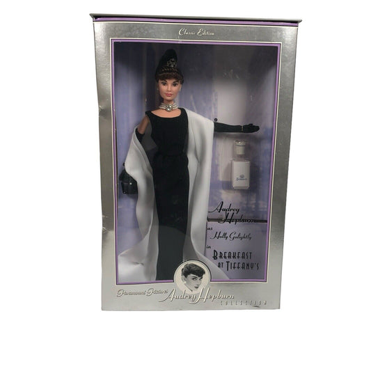 Mattel Holly Golightly Audrey Hepburn Breakfast at Tiffany's Barbie 1998 20335