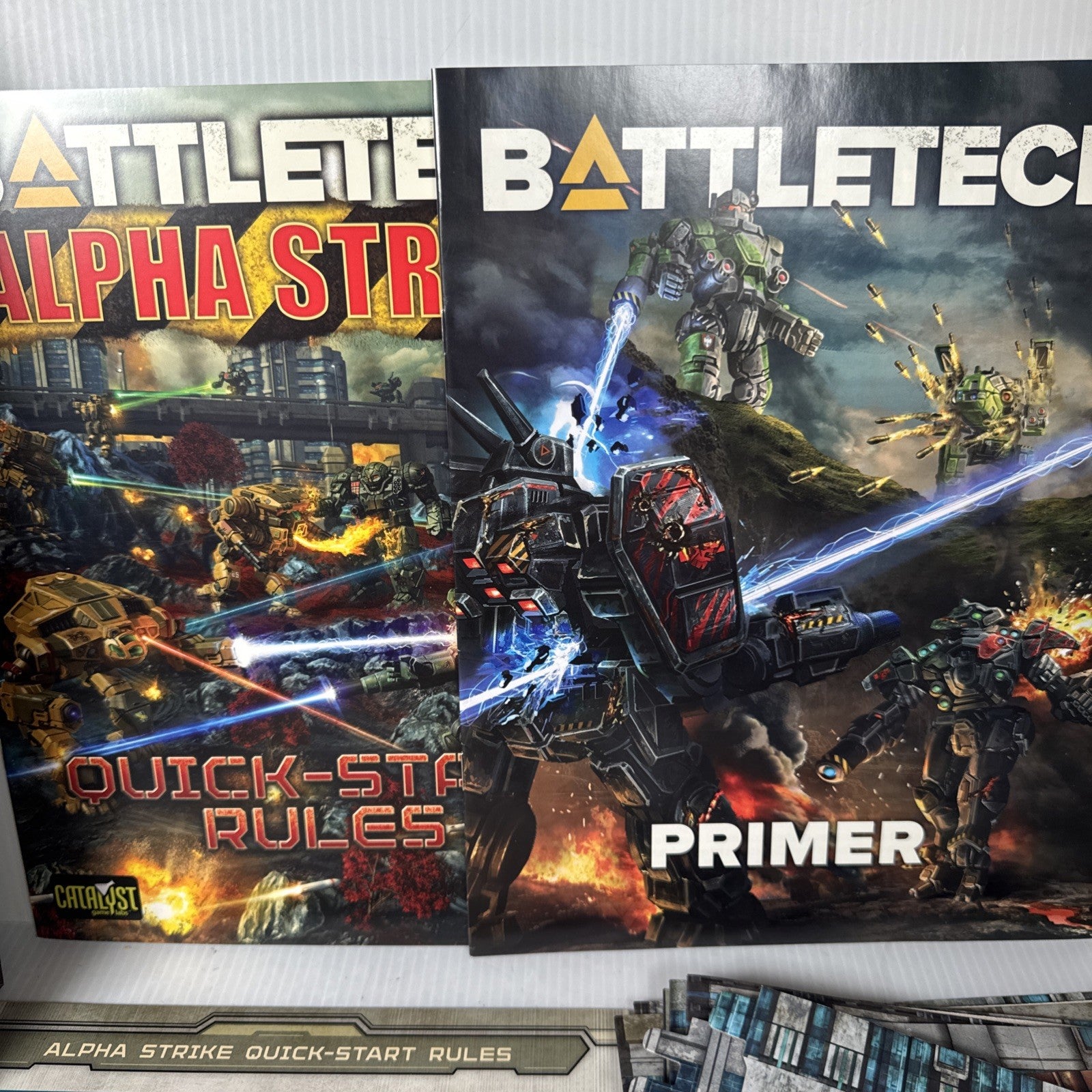 Catalyst Game Labs Battletech Alpha Strike Partial Set CAT35690 No Dice, 5 Minis