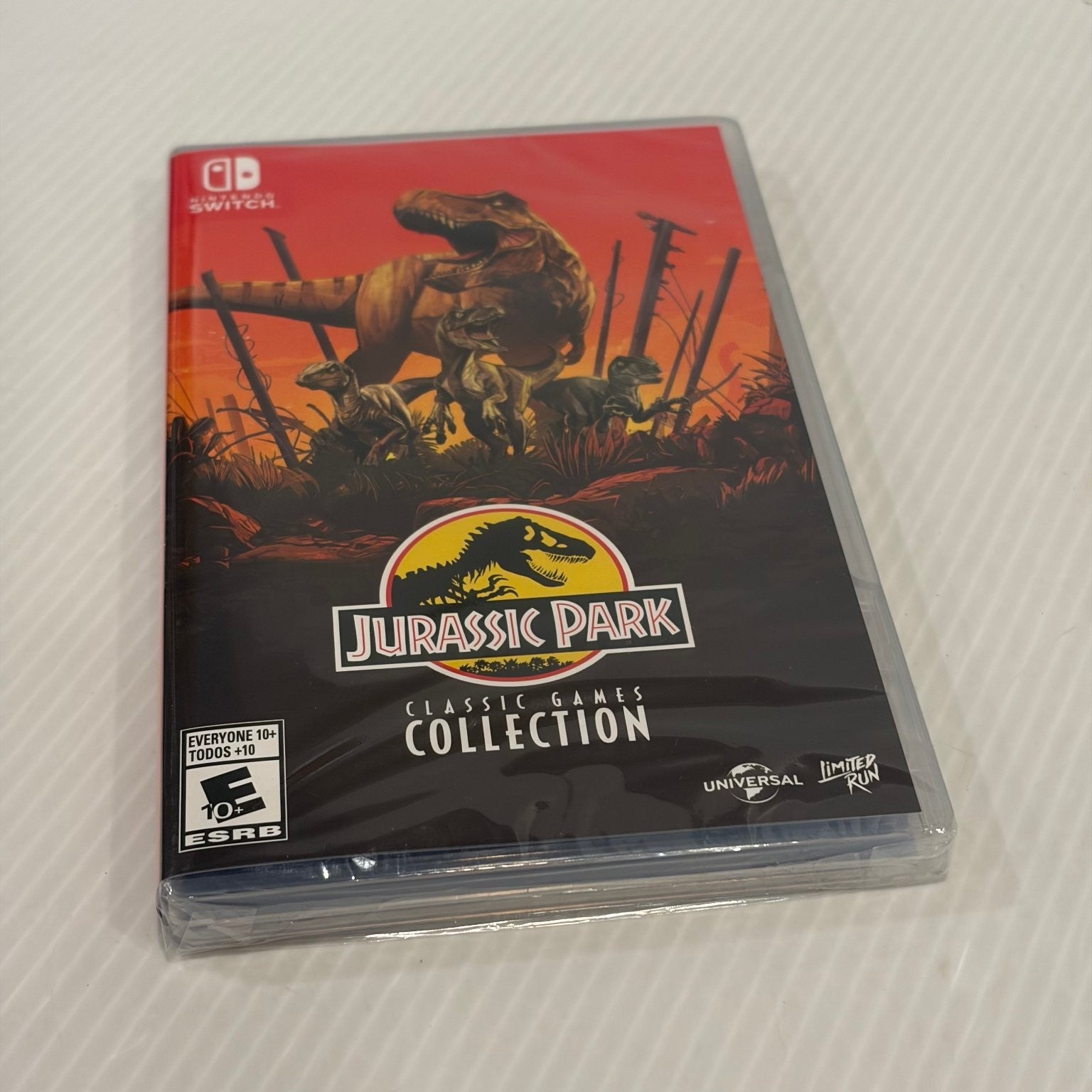 Jurassic Park Classic Games Collection Nintendo Switch Video Game Action