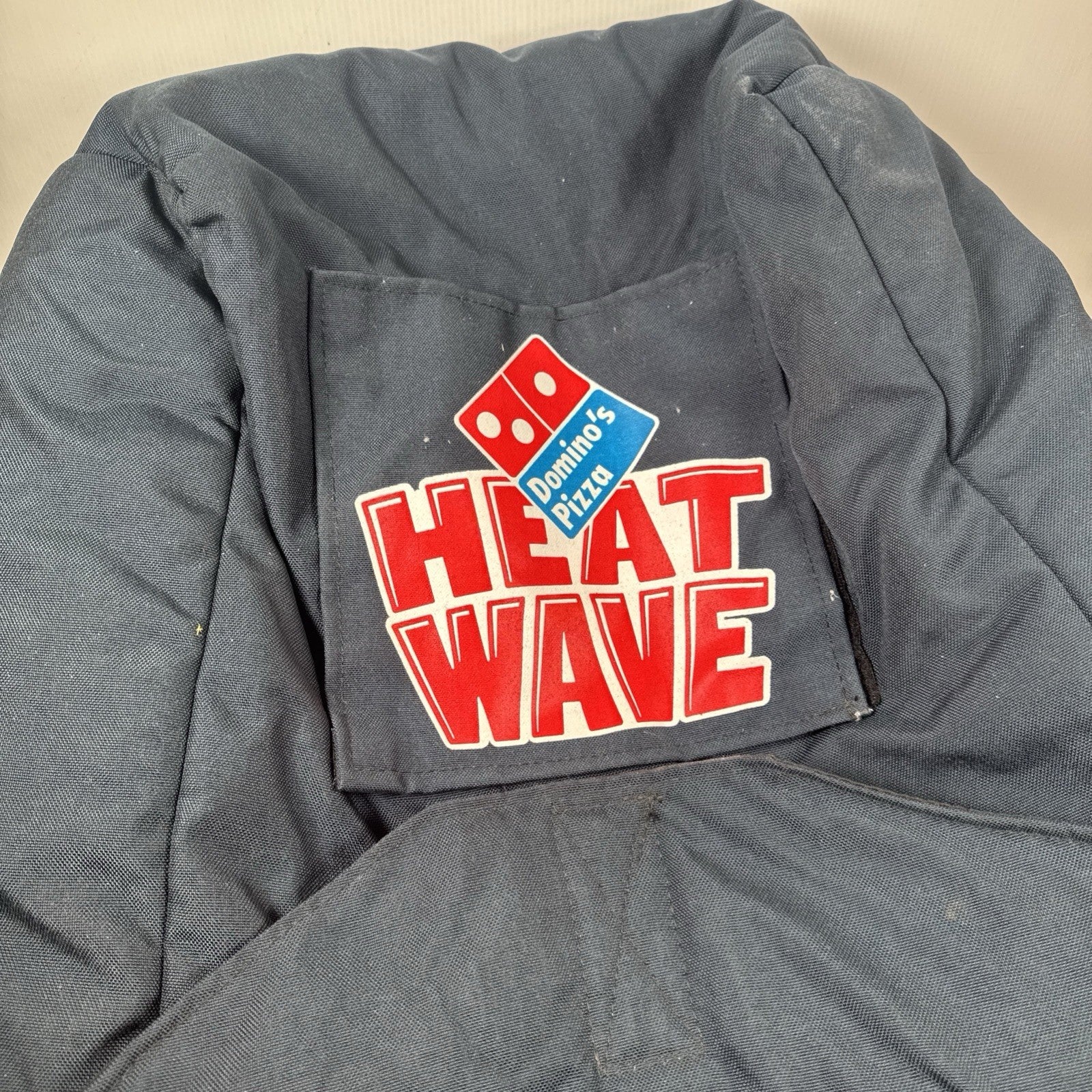 Domino's Pizza Delivery Bag Navy Blue Authentic Insulated Thermal Heat 16”x20”