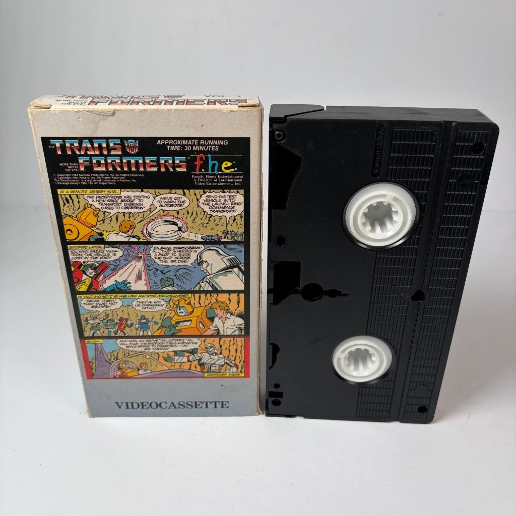 The Transformers Vol 7 Transport to Oblivion VHS FHE 1985 G1 Animated Cartoon