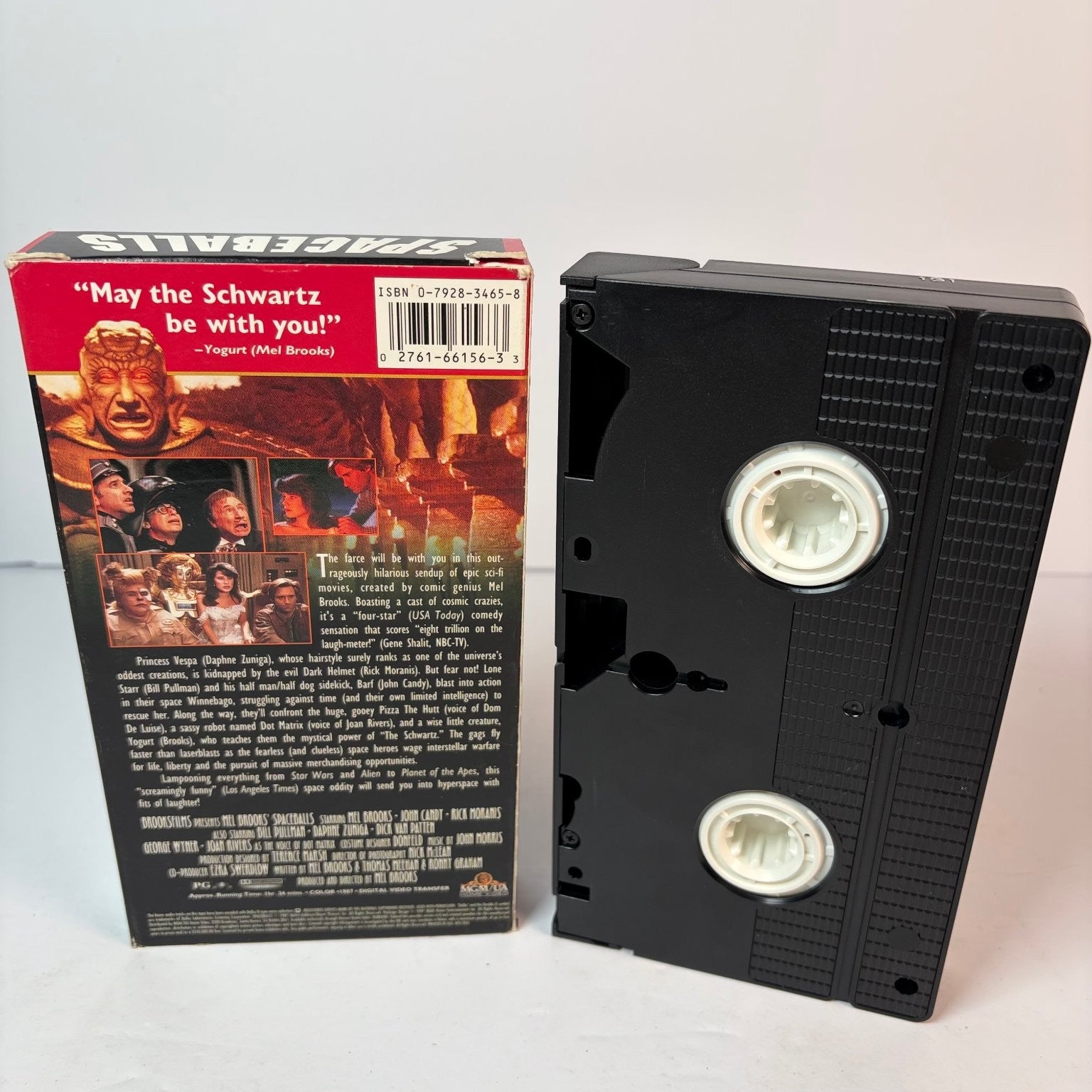 Spaceballs VHS 1987 Sci-Fi Comedy Mel Brooks John Candy MGM/UA Home Video