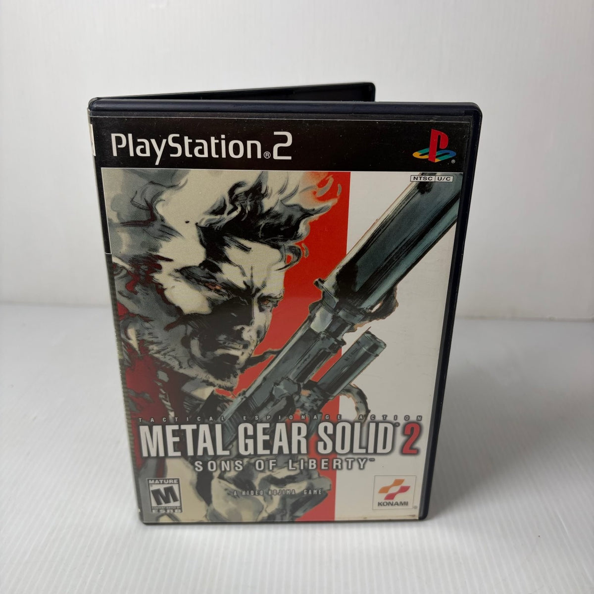 Metal Gear Solid 2 Sons of Liberty PlayStation 2 Video Game PS2 Konami
