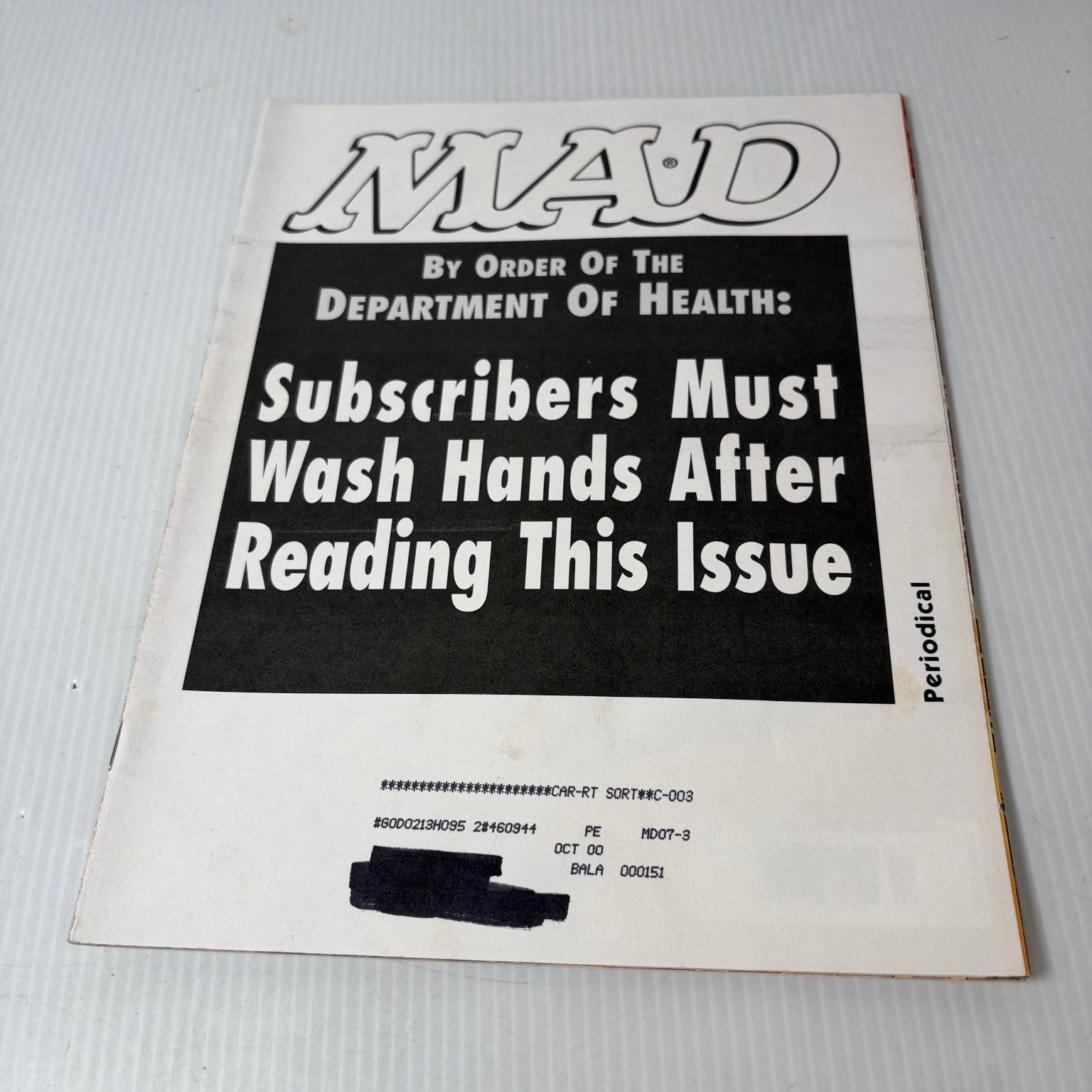 MAD Magazine July 1999 Star Wars Phantom Menace Cover #383 Humor