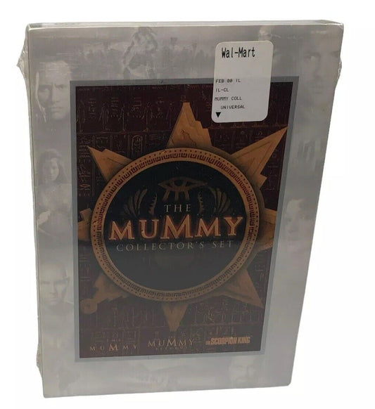 The Mummy Collectors Set (DVD, 2005, 3-Disc Set) New Sealed All 3 Movies