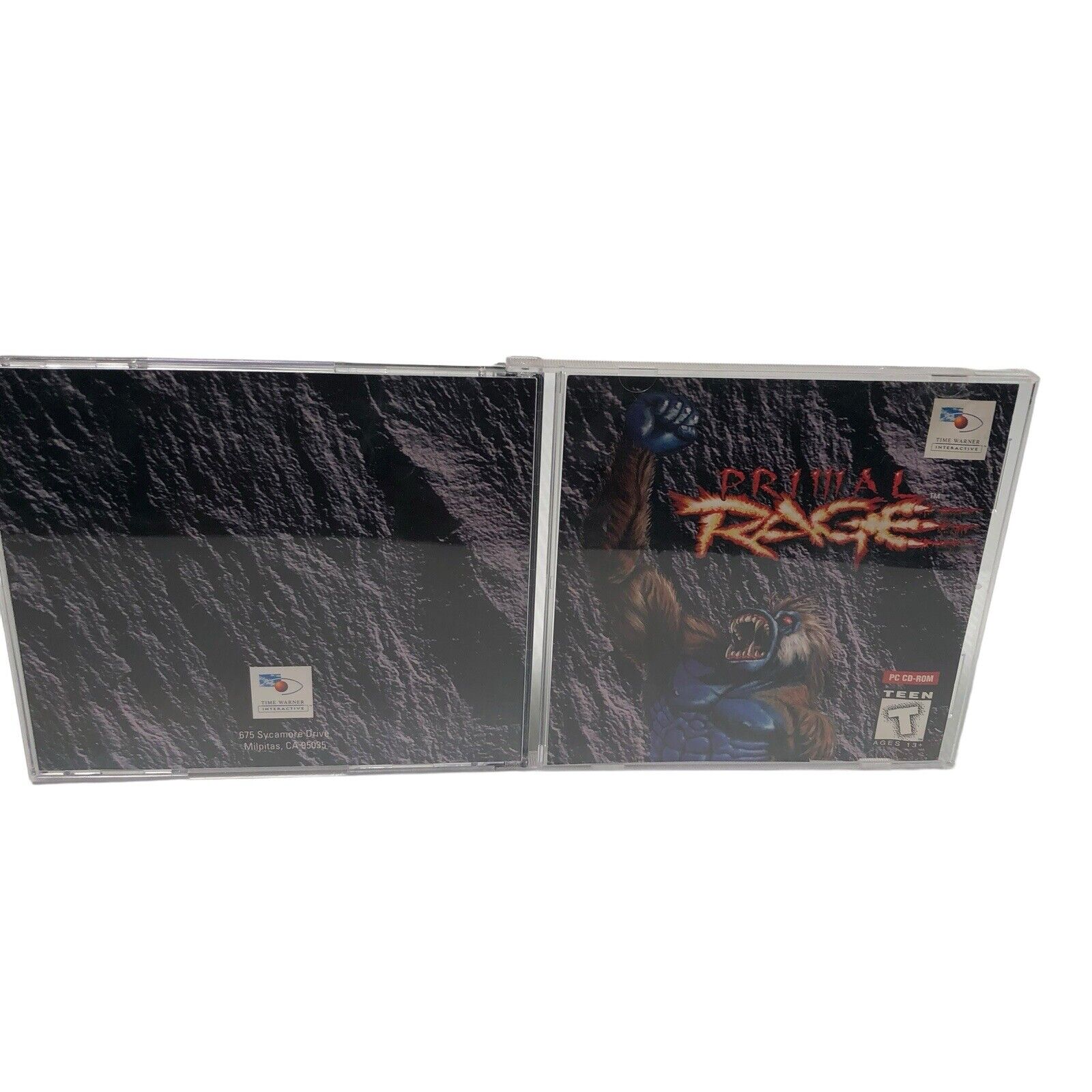 Primal Rage (PC, 1994) CD-ROM Windows Video Game Time Warner Interactive