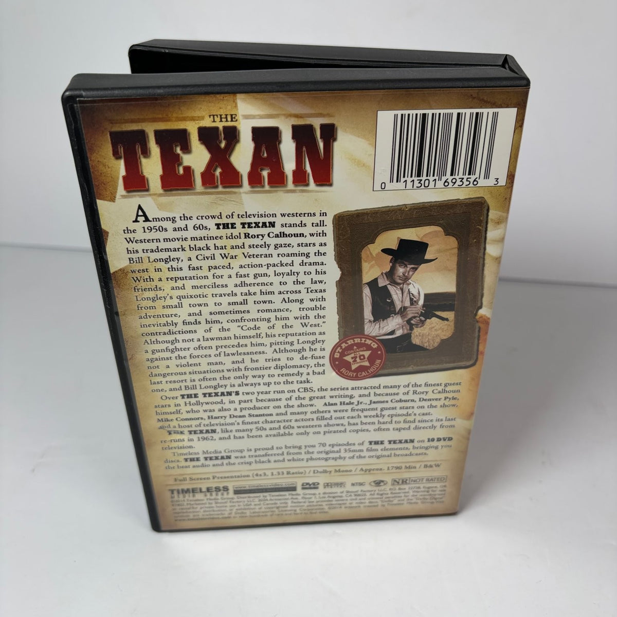The Texan The Complete Series (DVD, 2011, 10-Disc Set) Roy Calhoun Western TV