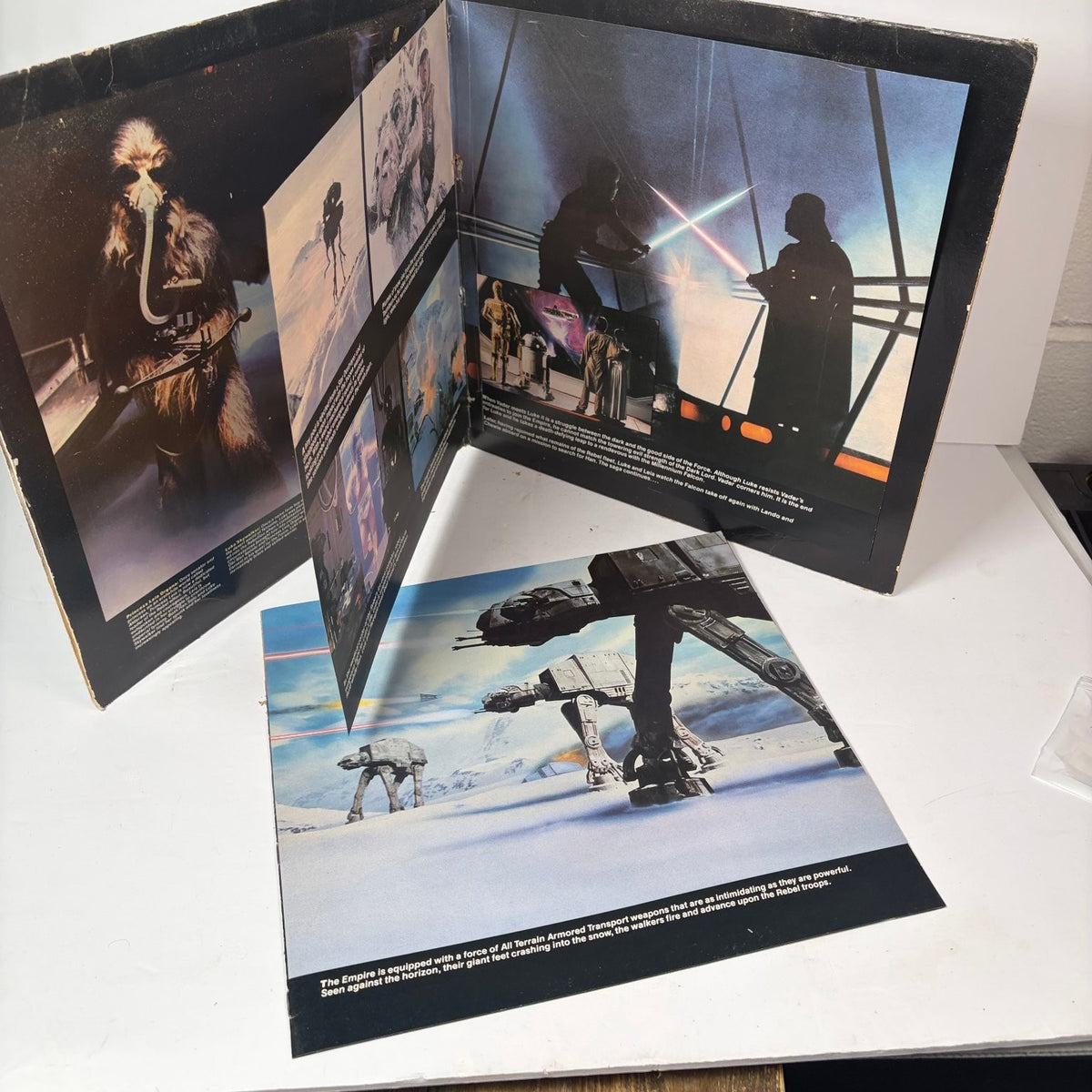 Star Wars The Empire Strikes Back Soundtrack Vinyl 2xLP RSO 1980 John Williams