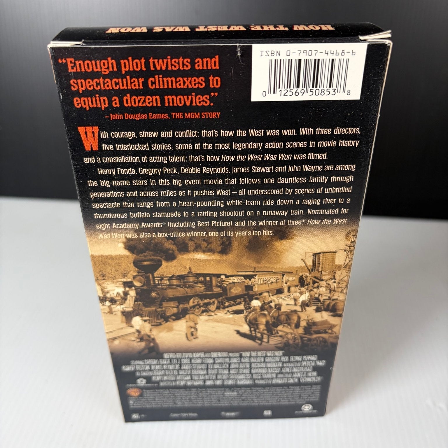 How The West Was Won VHS 1962 Western Warner Bros. Westerns