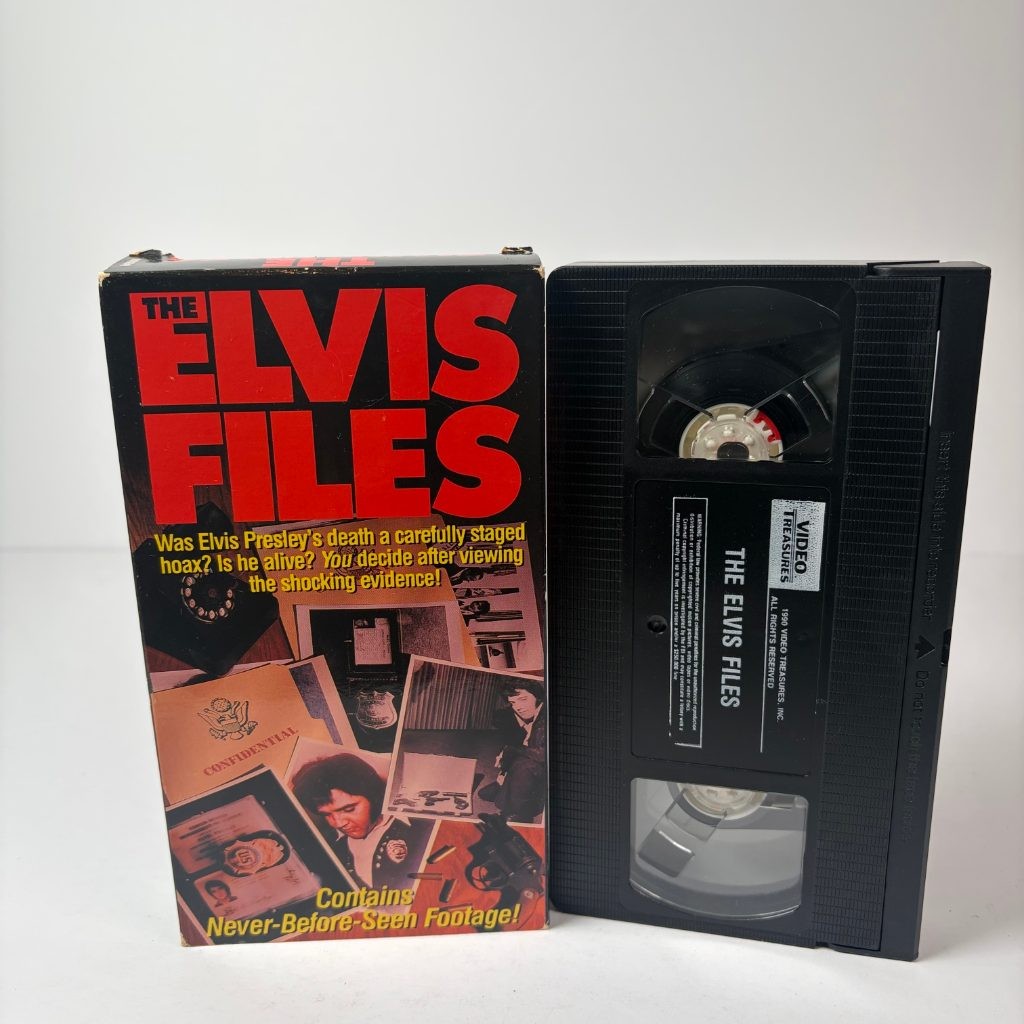 The Elvis Files VHS 1990 Video Treasures Elvis Presley Death Hoax Documentary