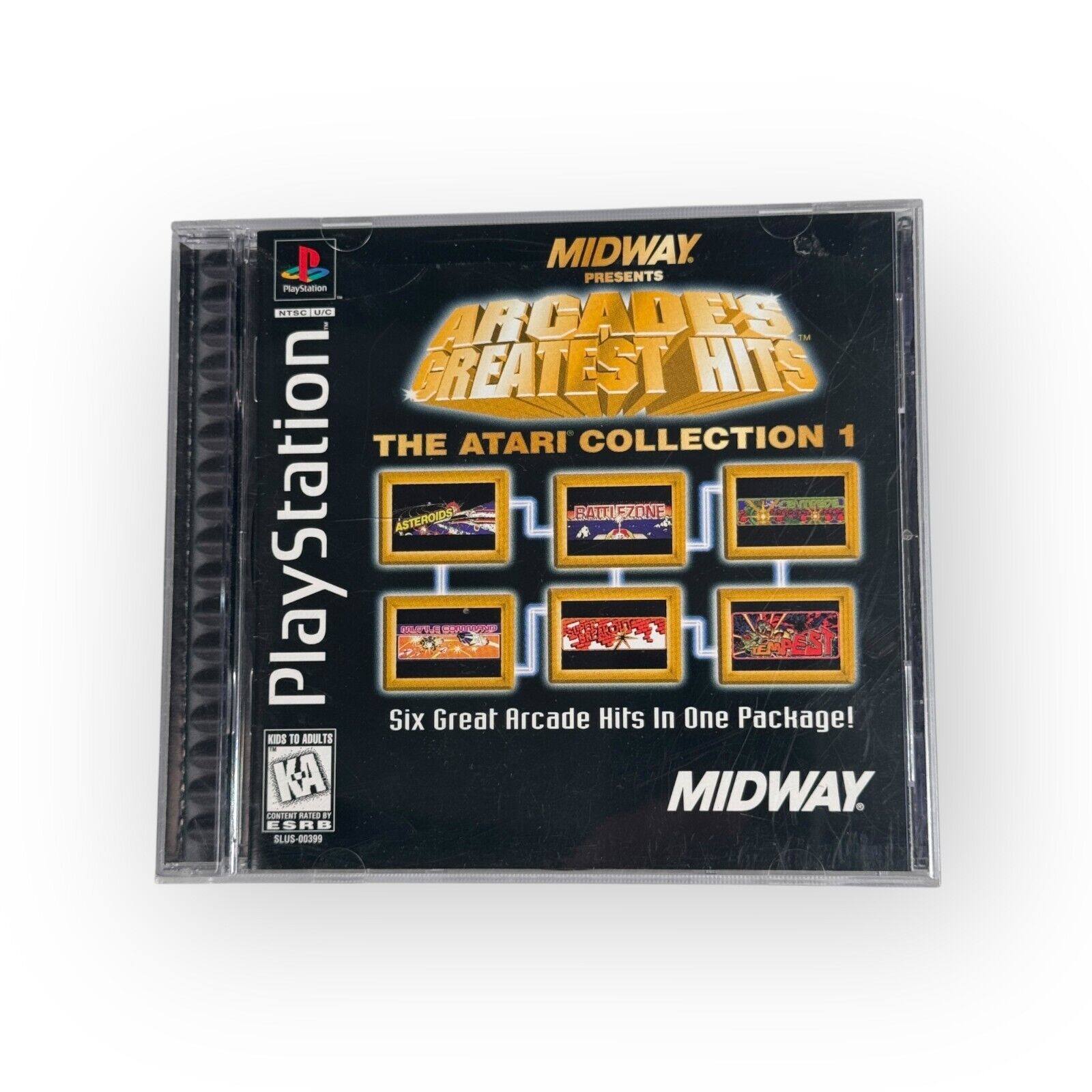 Midway Arcade's Greatest Hits: The Atari Collection 1 Complete CIB Black Label