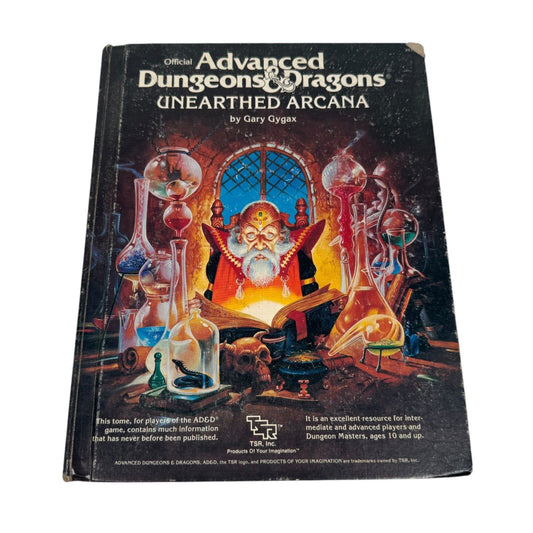 Vintage 1985 Advanced Dungeons & Dragons Unearthed Arcana TSR