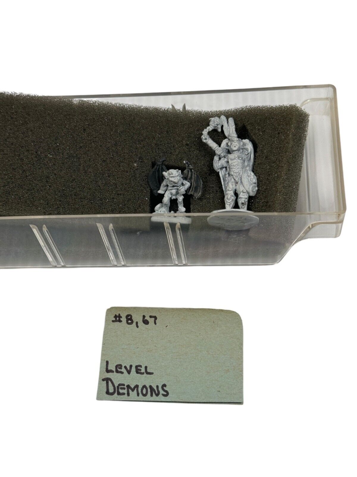 Dungeons & Dragons Lead Miniature Figurines Demons by Ral Partha 1979