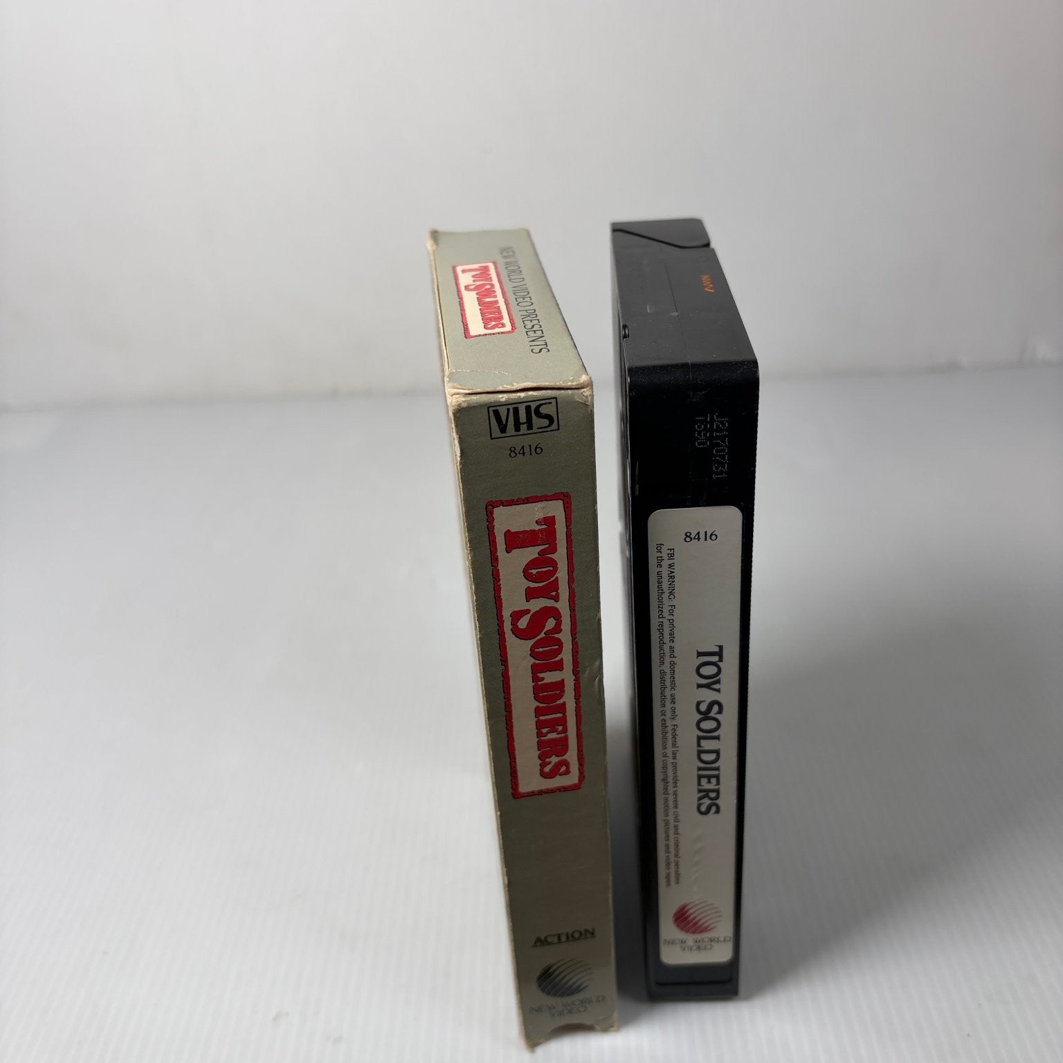 Toy Soldiers VHS 1984 Action Adventure New World Video Jason Miller R