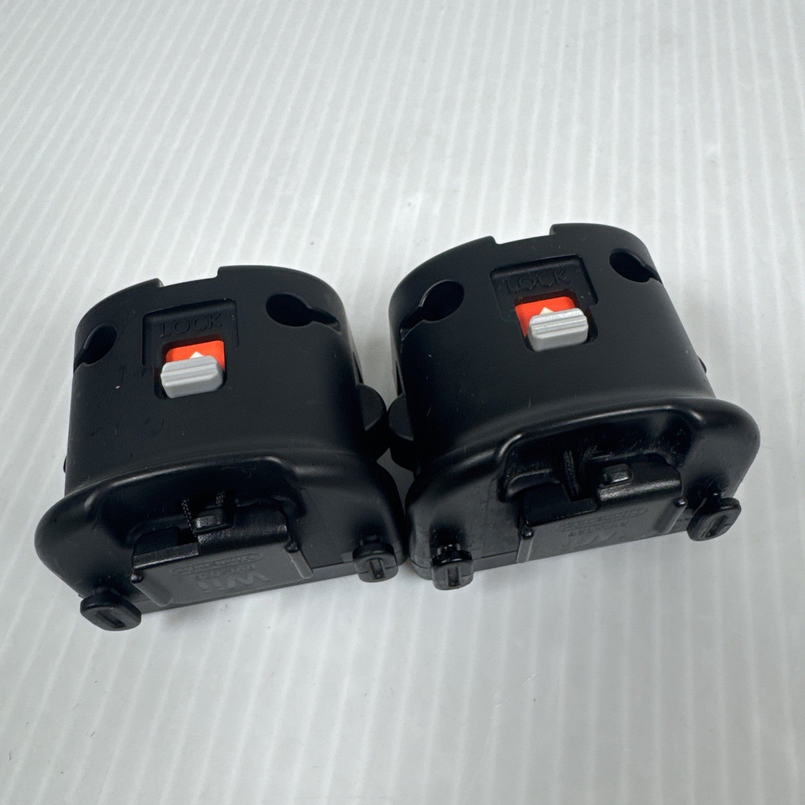 Lot Of 2 Nintendo OEM Wii Black Motion Plus Remote Adapter Attachment RVL-026
