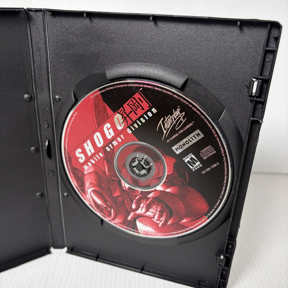 SHOGO Mobile Armor Division PC CD-ROM Video Game Interplay Disc Only