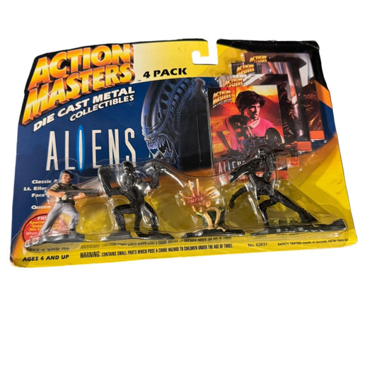 Action Masters Aliens Die Cast Metal Collectibles 4 Pack 1994 Kenner Sealed