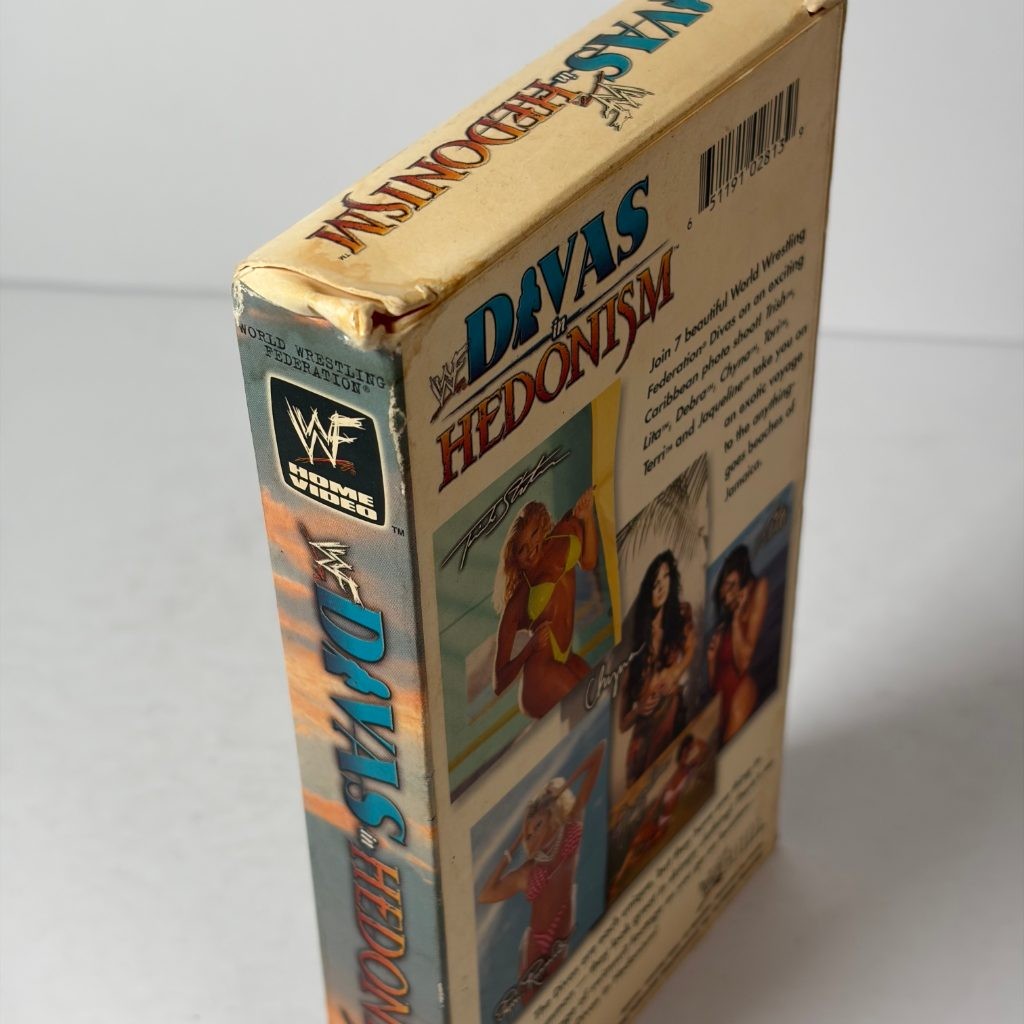 WWF Divas in Hedonism VHS 2001 Trish Stratus Lita Chyna Wrestling Home Video