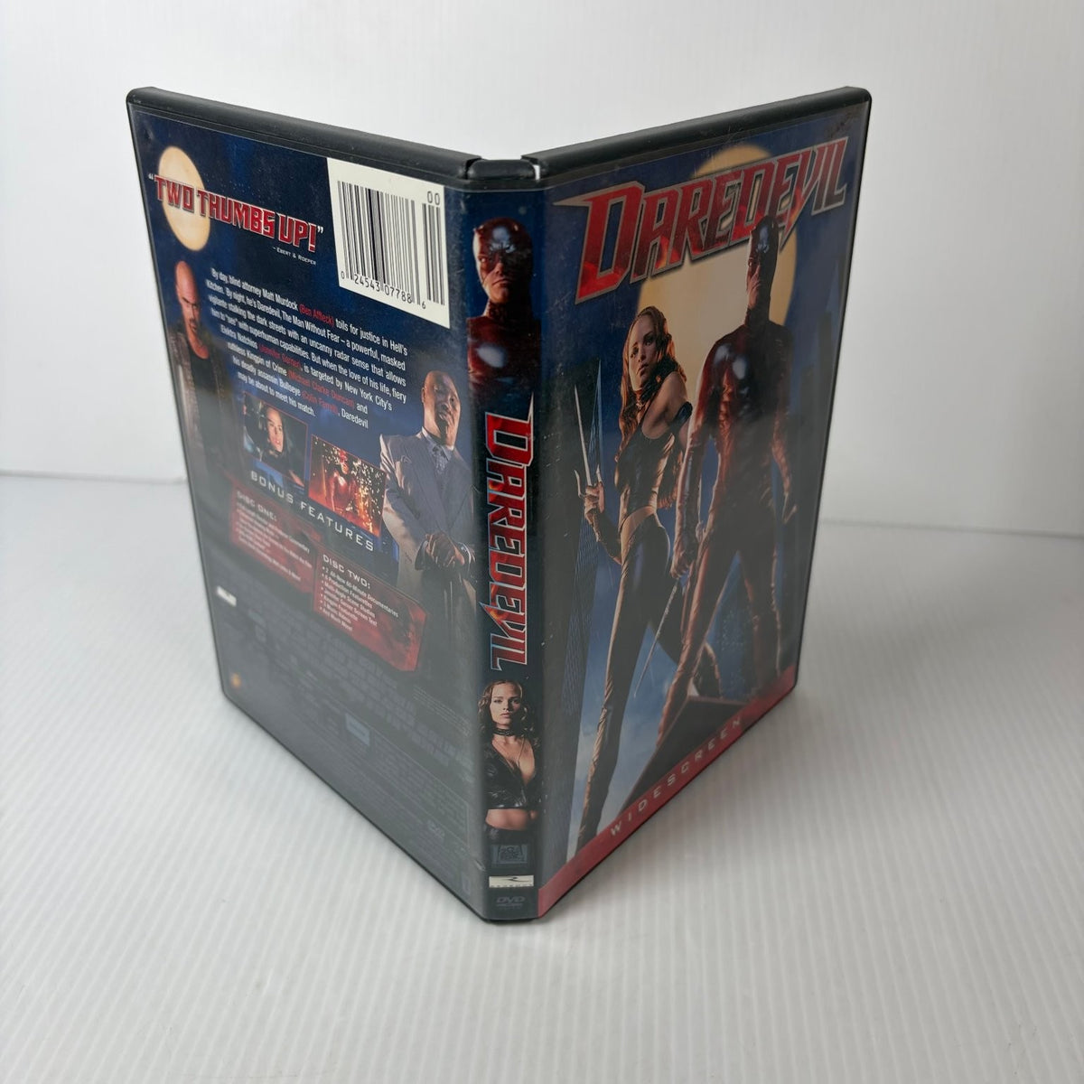 Daredevil DVD 2003 Widescreen 2-Disc Ben Affleck Jennifer Garner Marvel Film