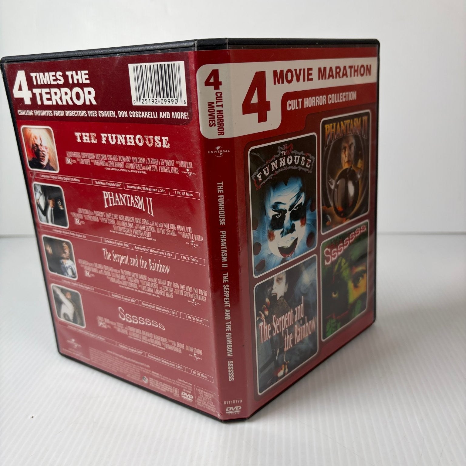 Cult Horror Collection: The Funhouse, Phantasm II, Serpent & Rainbow, Sssssss